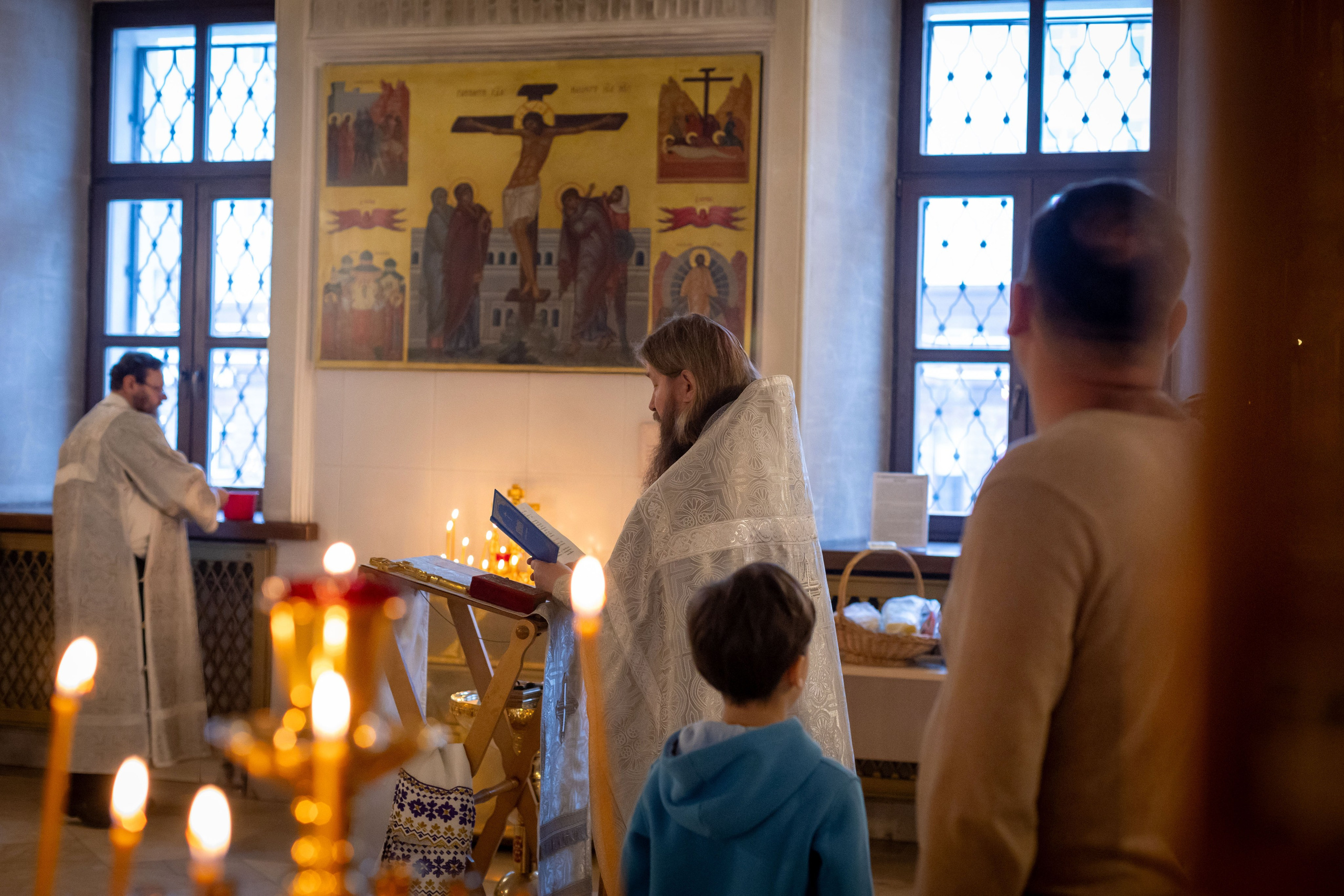 Таинство крещения Алексея. Семейный и детский фотограф Анна Петракова