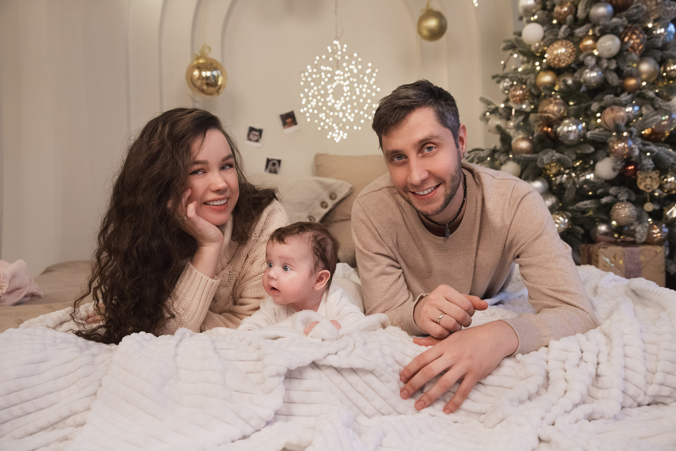 Новогодняя с малышкой. Свадебный и портретный фотограф в Москве Мария Кравченко