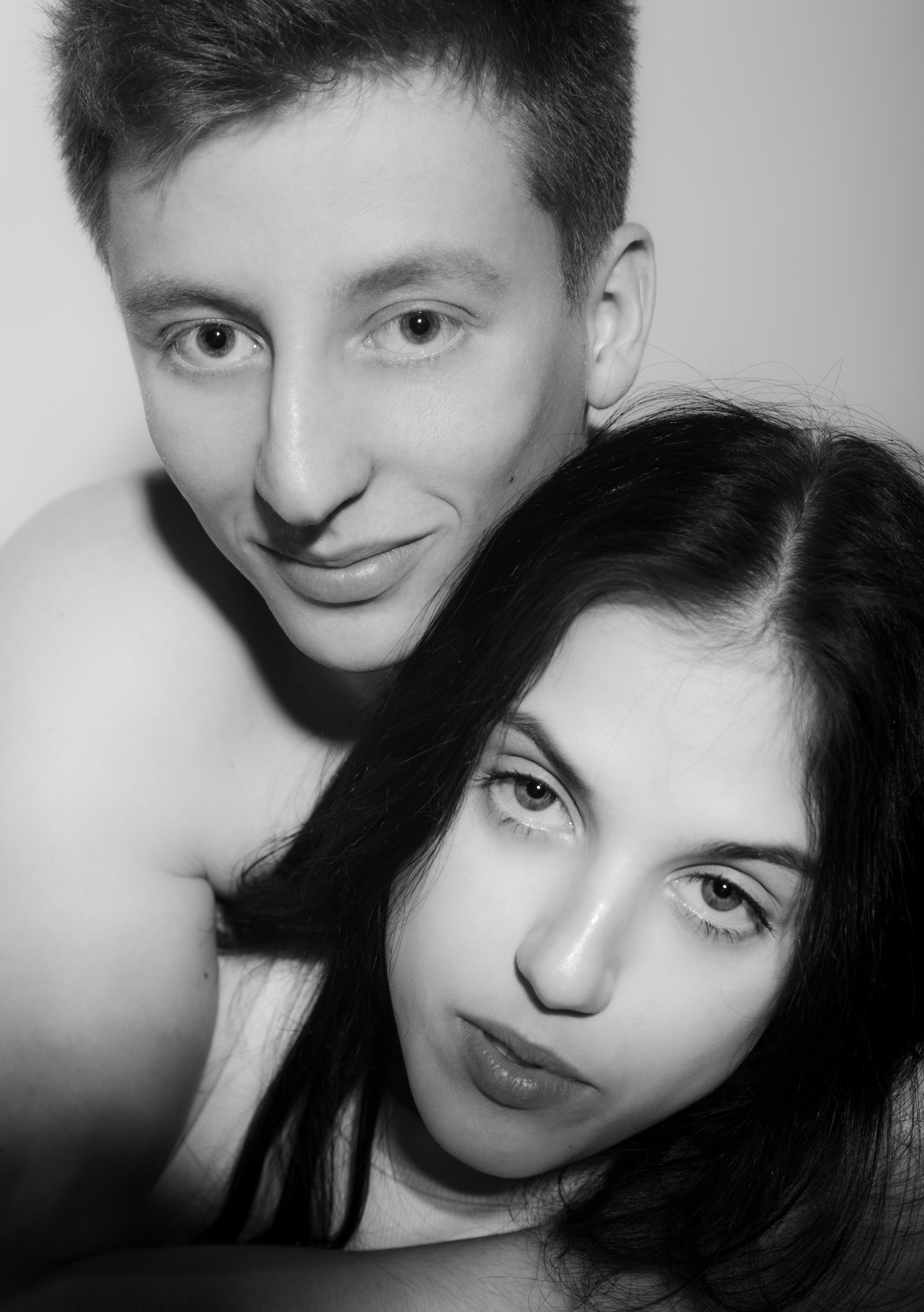 Лиза и Тема. Сандра Ковалева | ЧБ фотограф