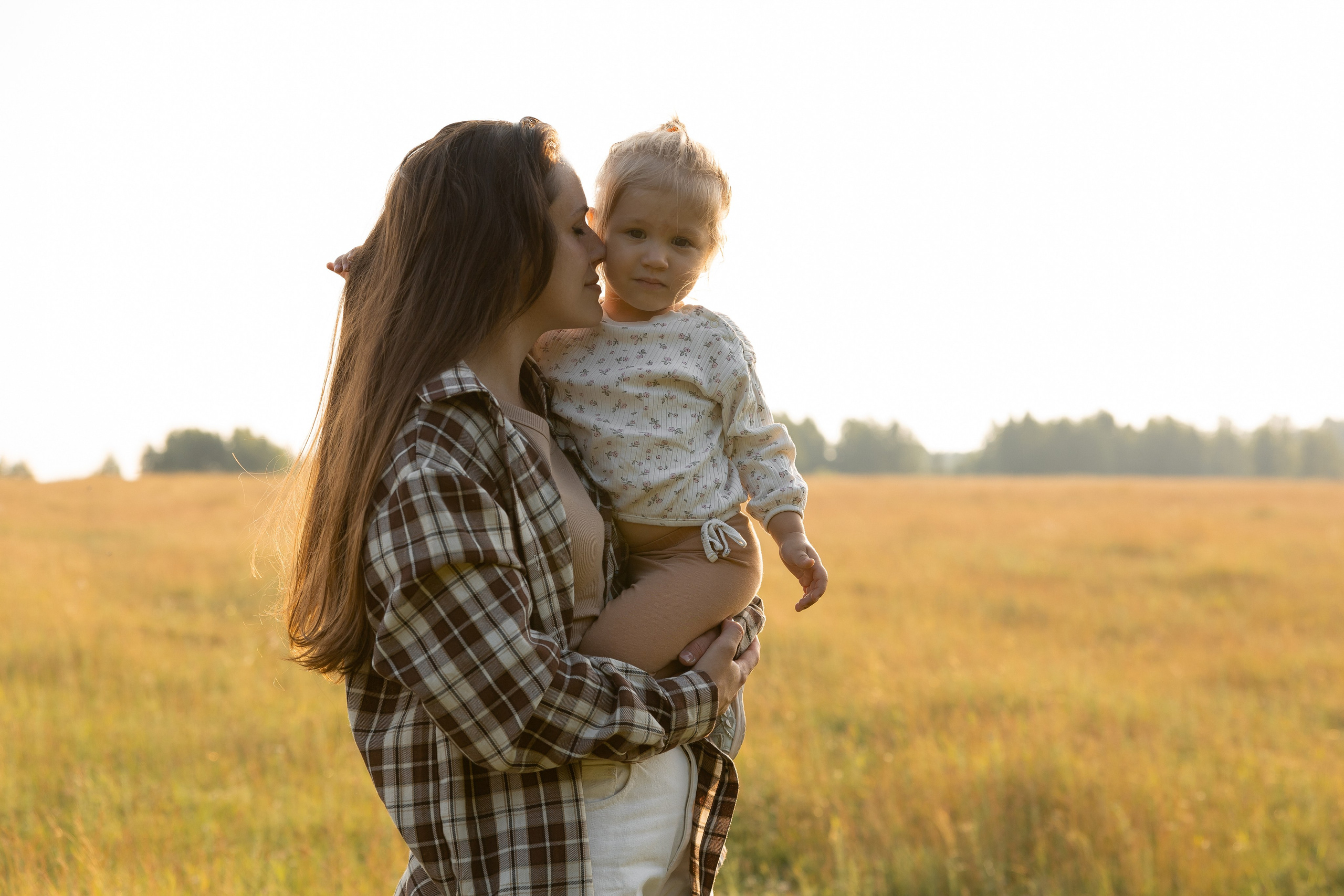 В поле. Семейный и свадебный фотограф в Челябинске Мария Леонтьева