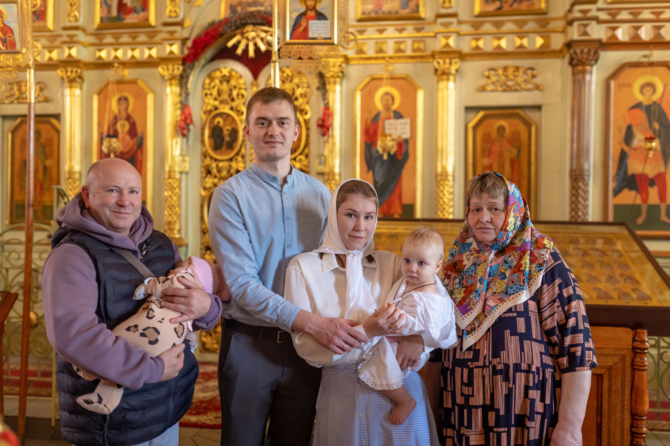 Крещение Савелия. Фотограф и Видеограф в Москве Дарья Арсентьева