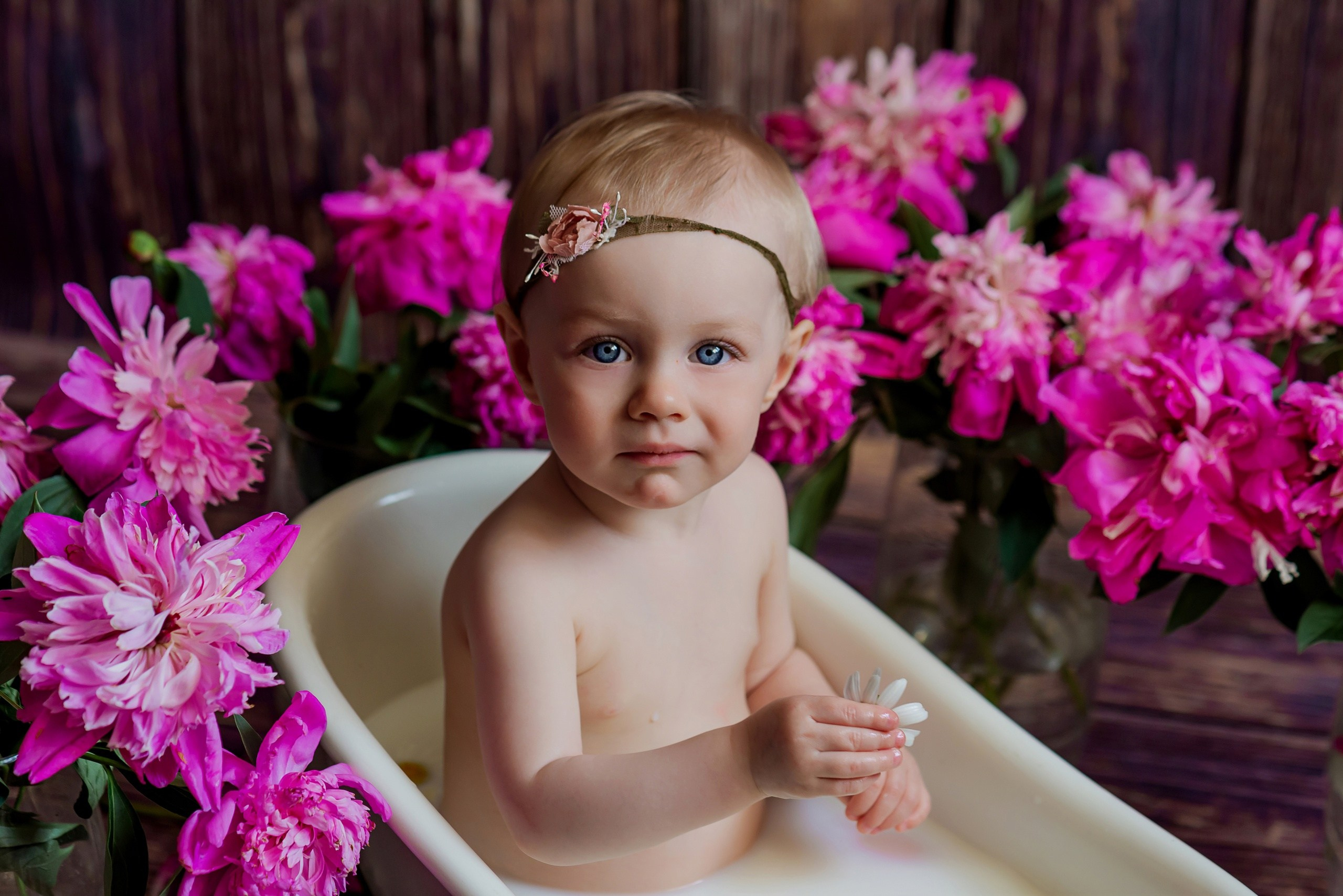 Детские молочные ванночки. Меркулова Ольга фотограф Воронеж