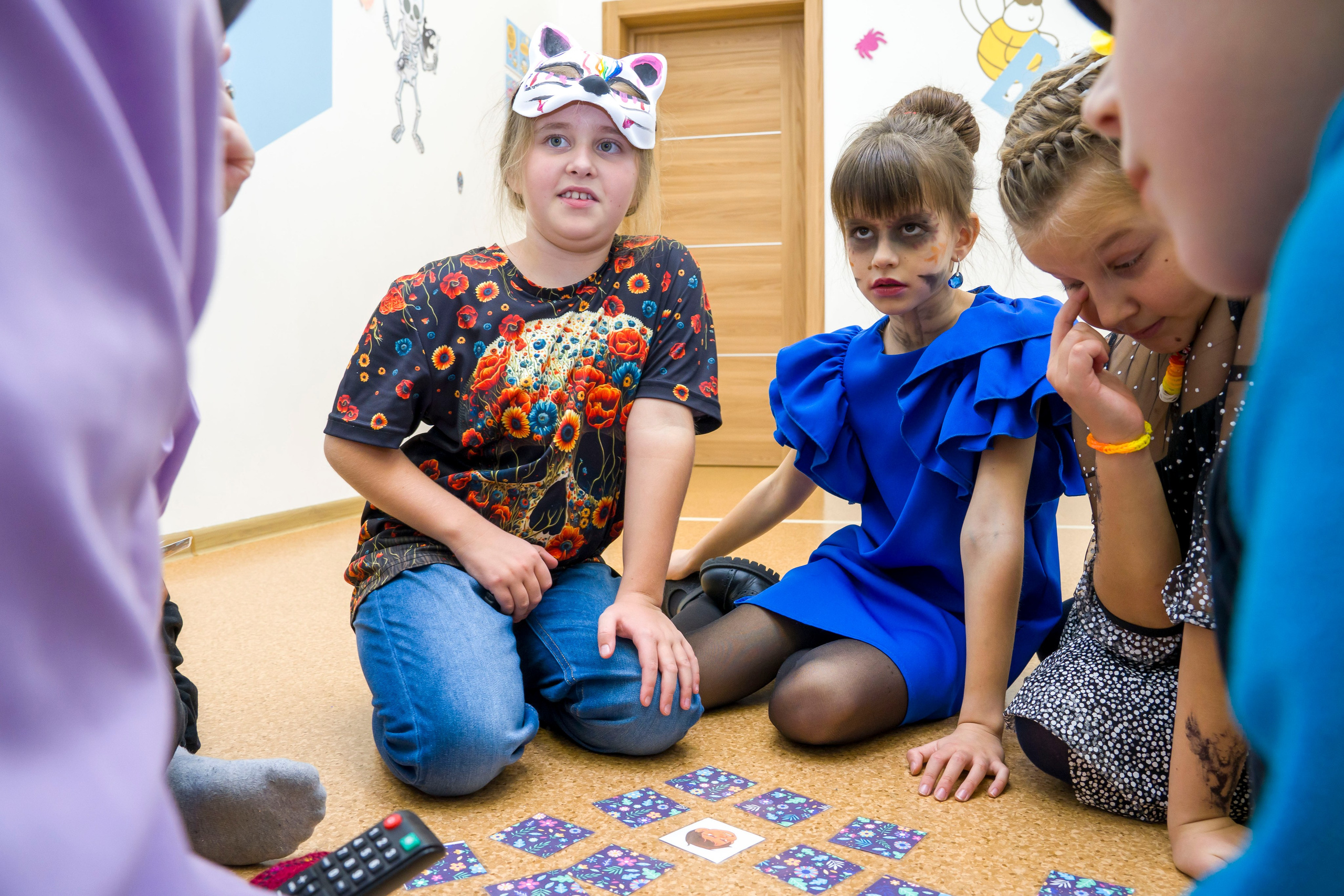 Репортаж детского праздника хеллоуин. Фотограф в Санкт-Петербурге. Репортажная и все съёмки для бизнеса