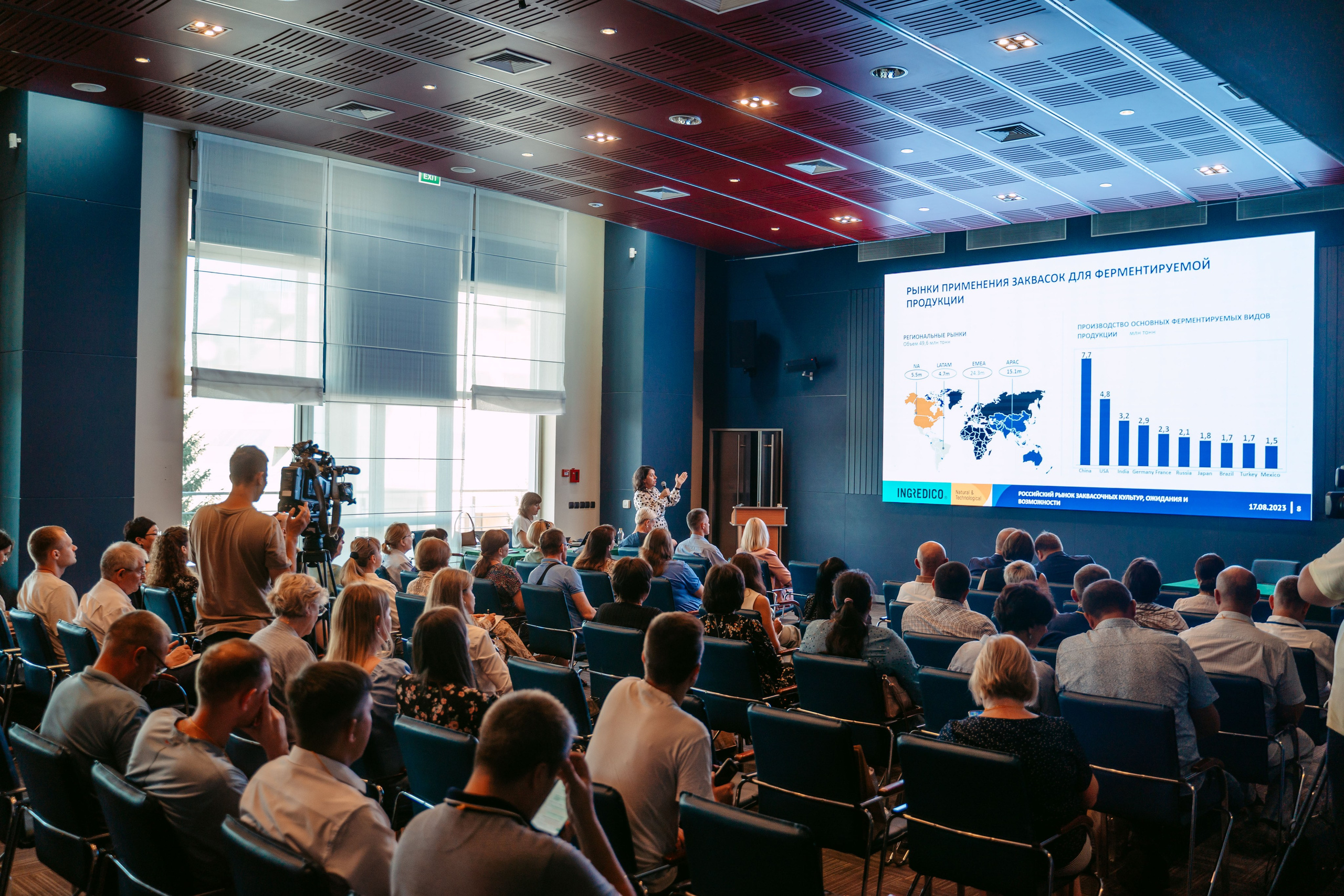 Сыроделие сегодня и завтра. Конференция компании INGREDICO / 2023. Саша Копылов, фотограф в Казани
