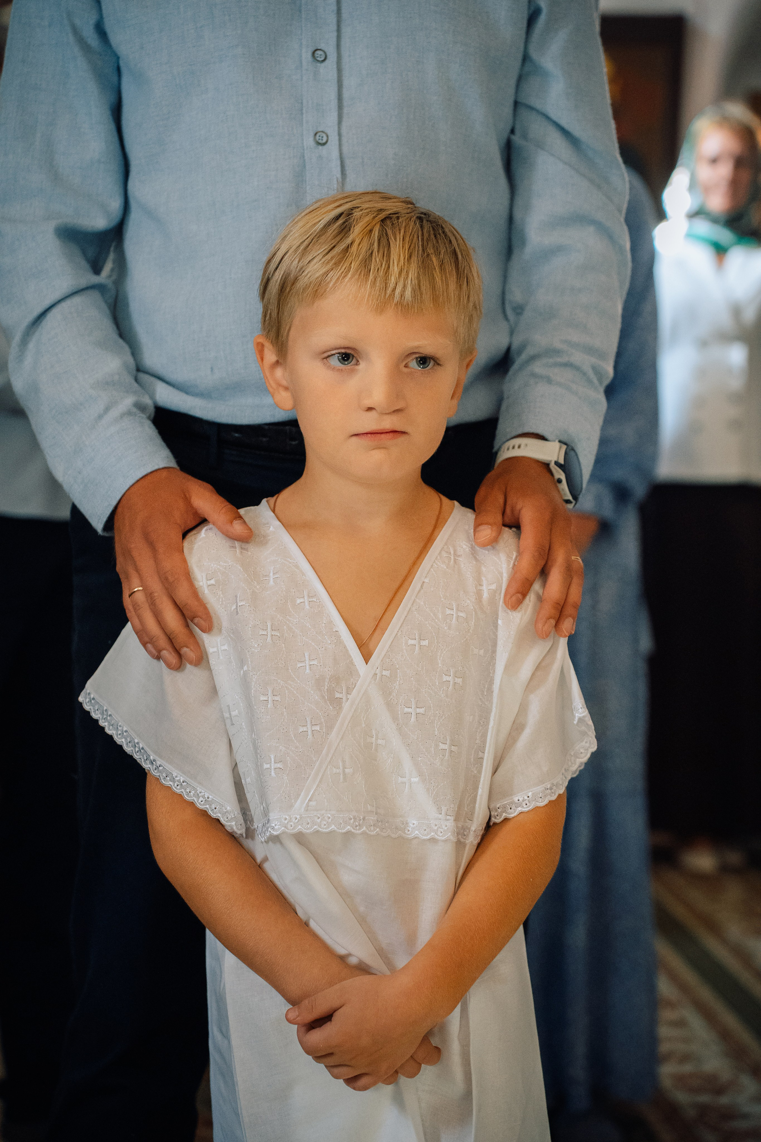 Крещение Марка. Фотограф Казакова Анастасия