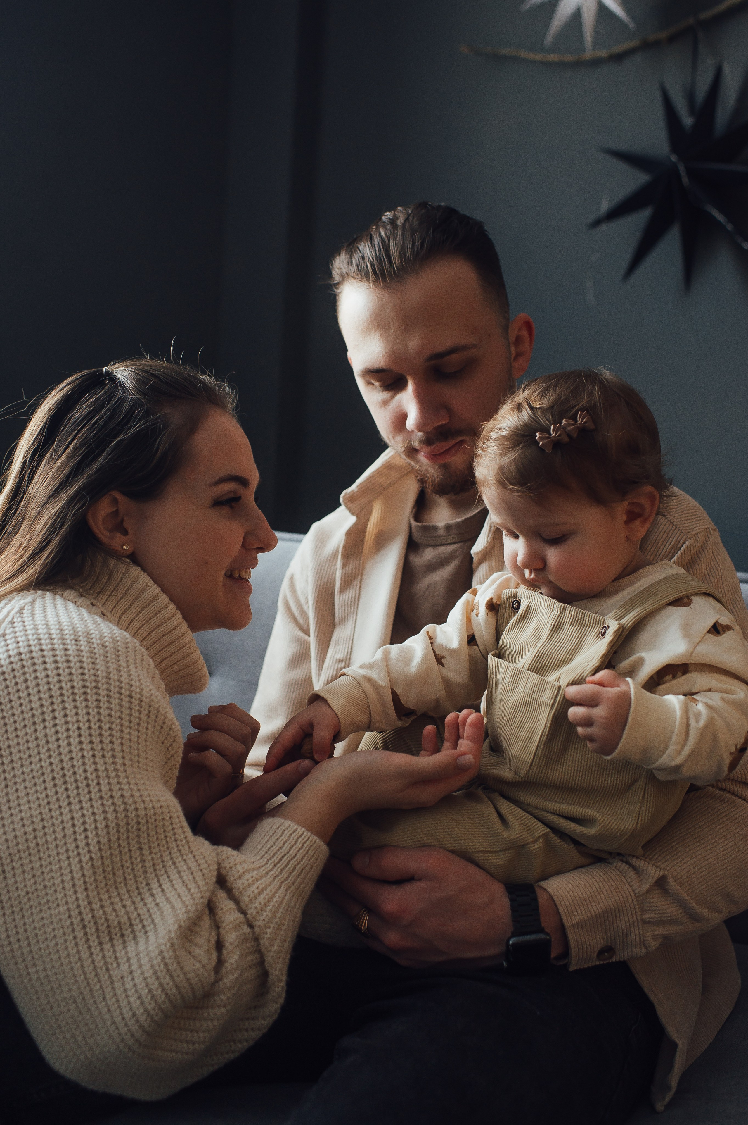 Семья в студии. Семейный и детский фотограф в Старом Осколе София Степаненко