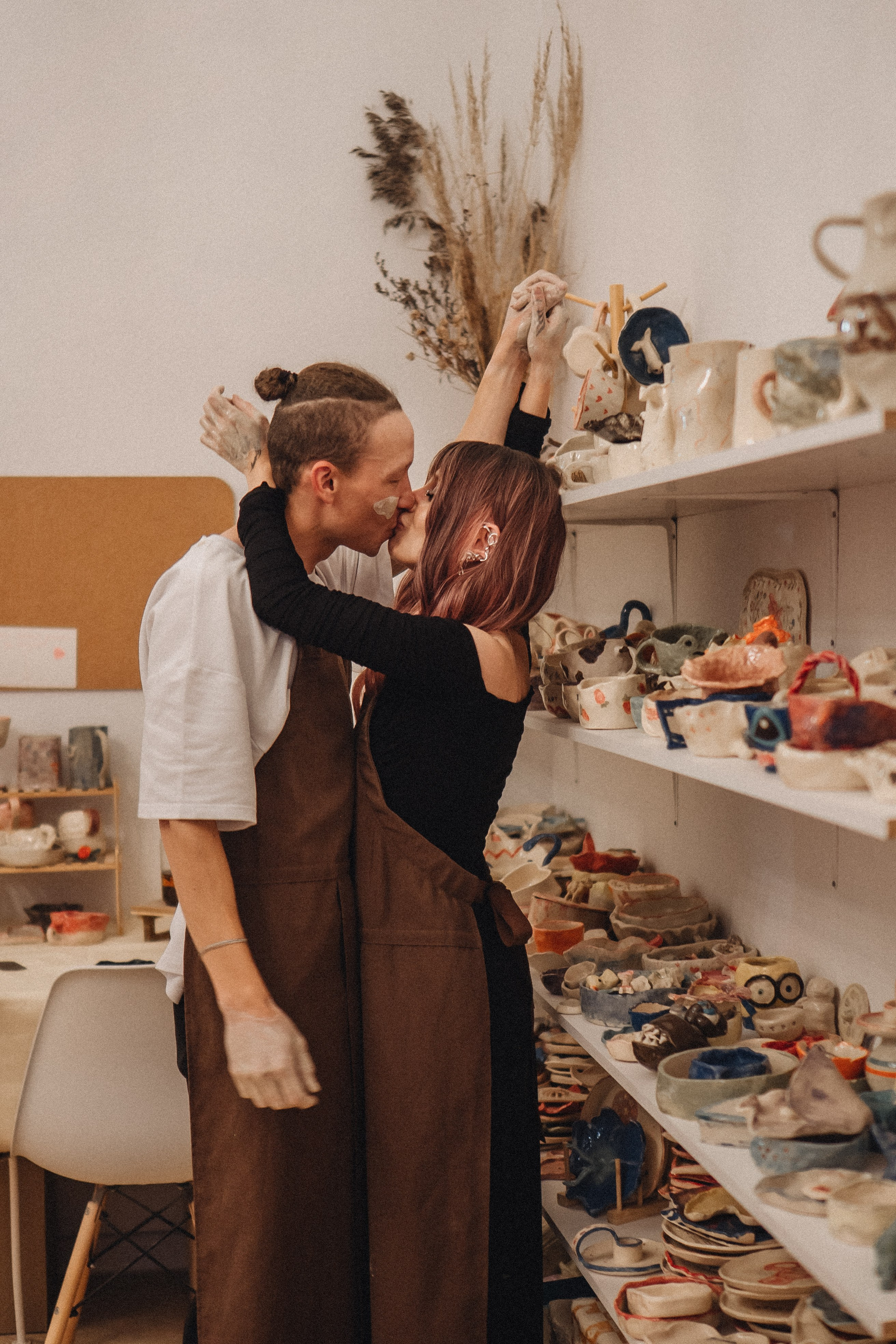 СВИДАНИЕ В ГОНЧАРНОЙ МАСТЕРСКОЙ. Профессиональный фотограф, Санкт-Петербург — Виктория Богомолова