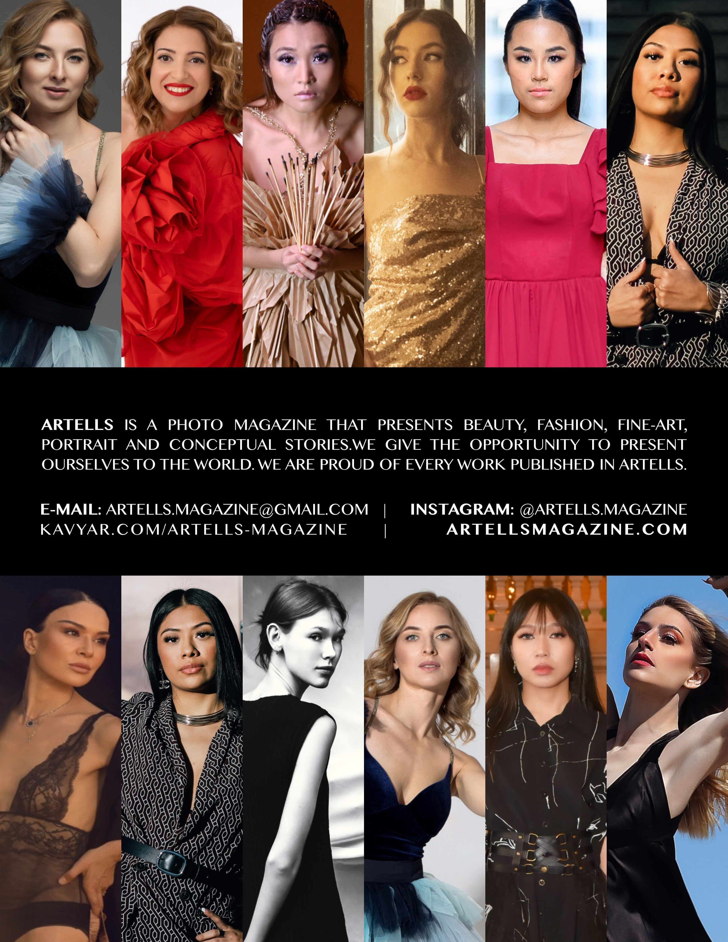 Мария на обложке журнала ARTELLS (США, НЬЮ-ЙОРК). Ирина Квасова | Фотограф в стиле VOGUE | Тюмень