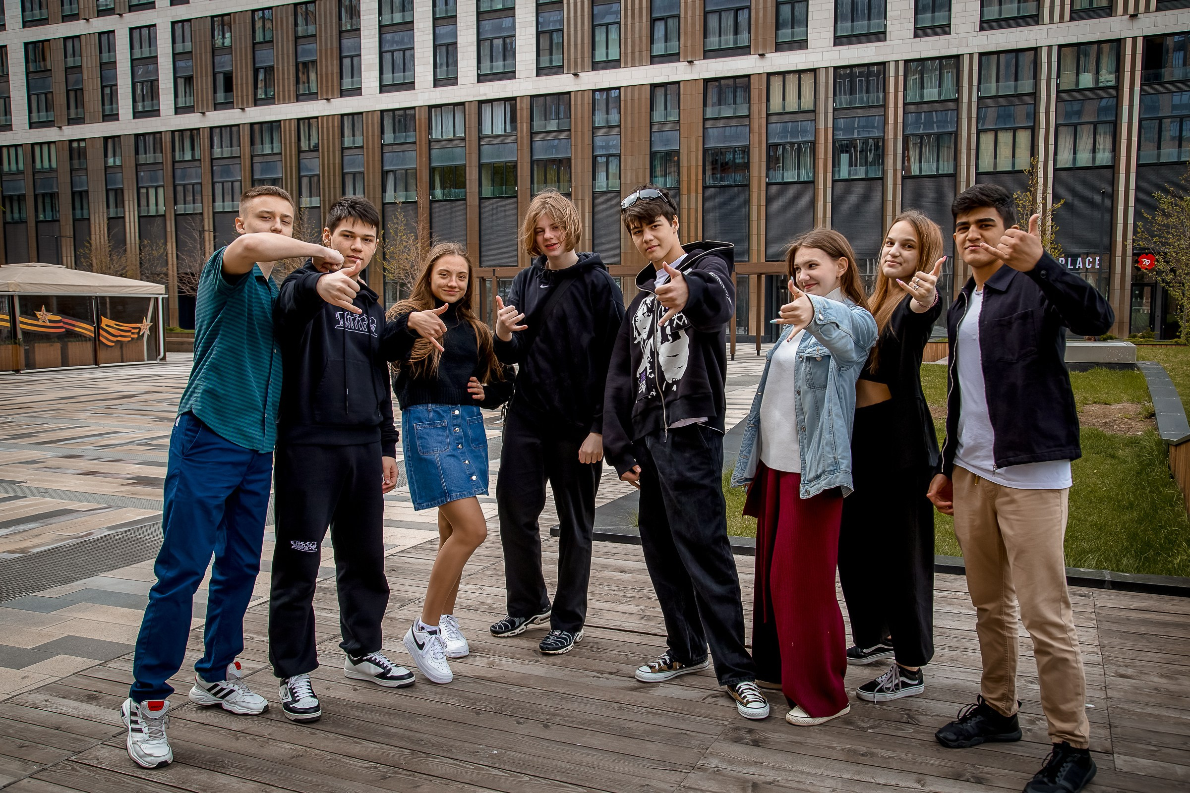 КАДЕТЫ 9 КЛАСС ПРОГУЛКА. Фотограф в Москве Ольга Колесникова