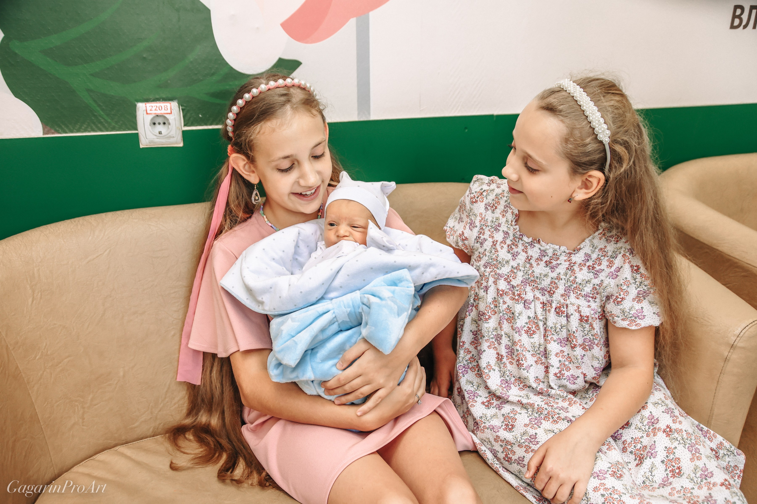Фотосъёмка выписки из родильного дома. GagarinProArt