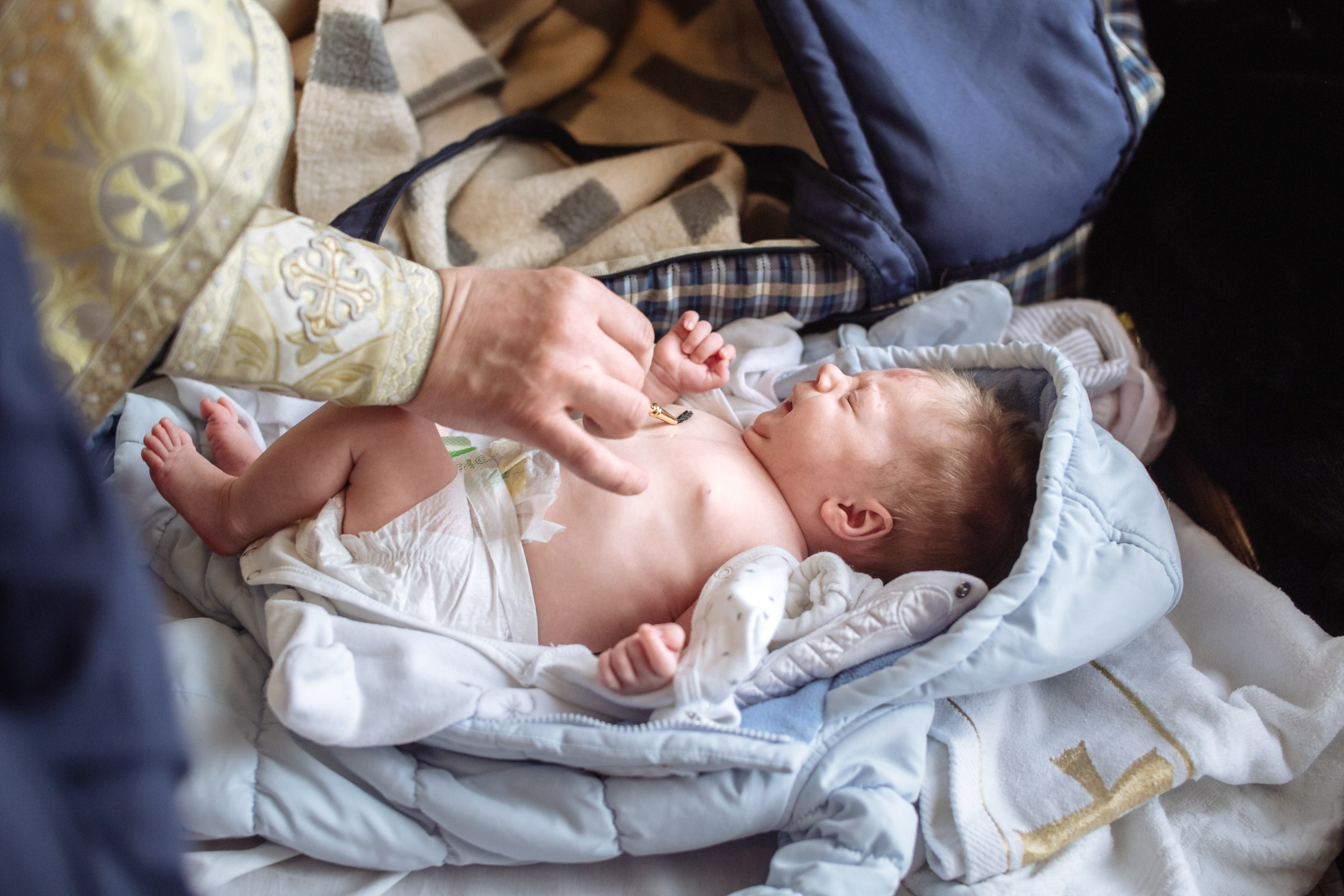 Фотосъёмка таинства крещения. Фотограф на крестины. GagarinProArt