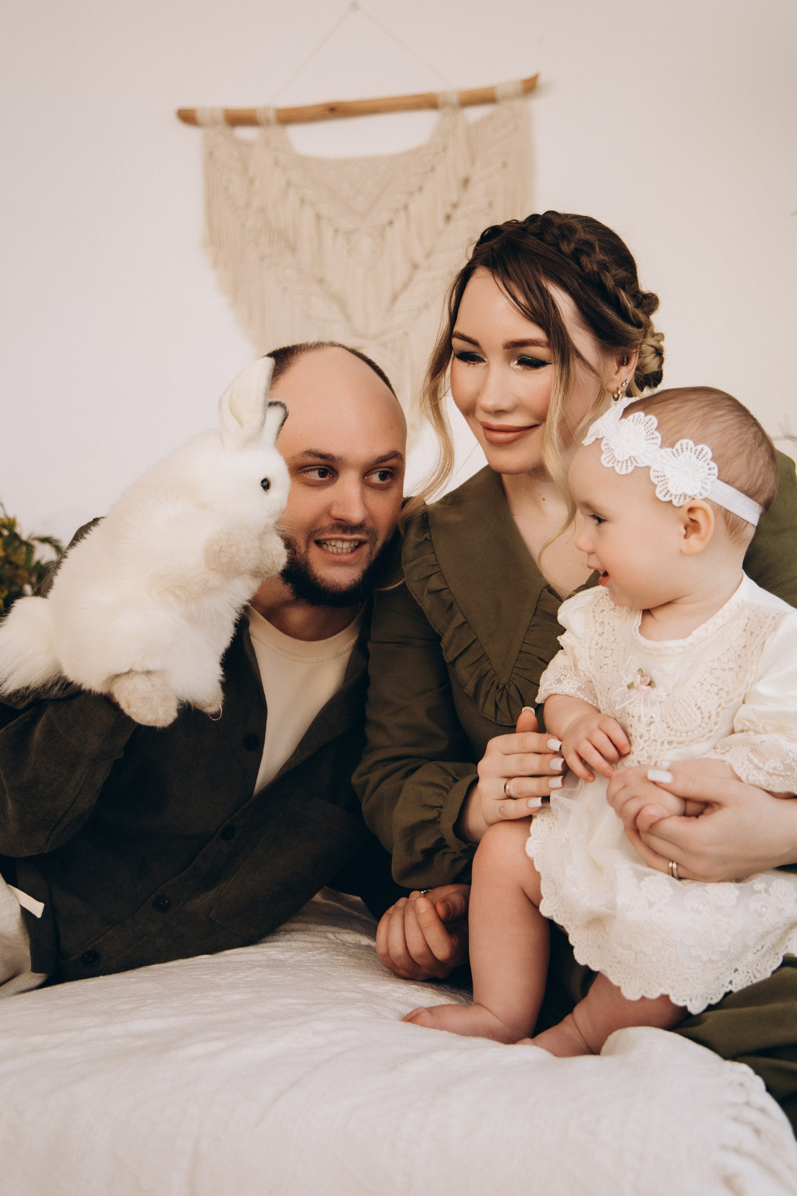 Юлия с семьёй