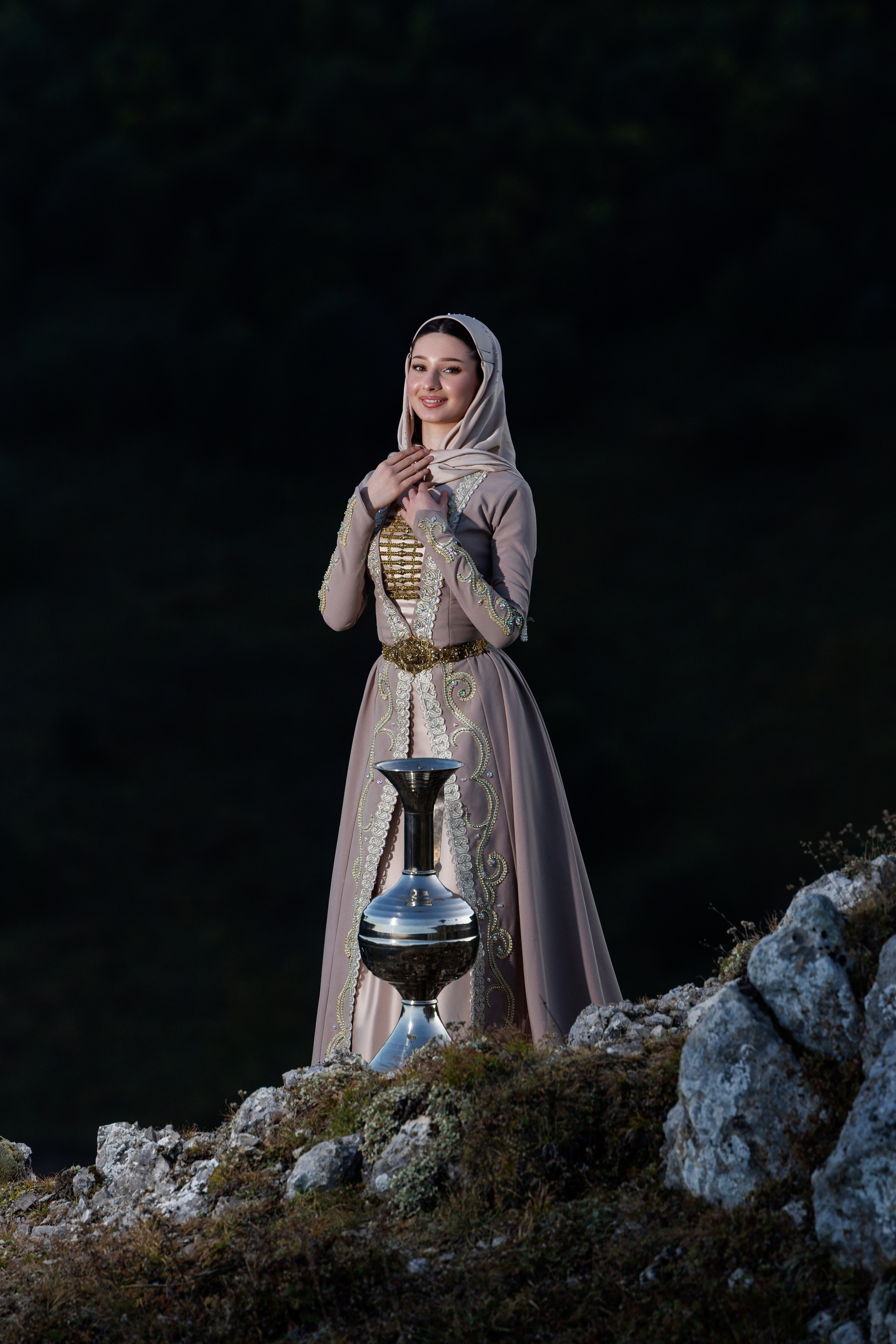 Фотосессия в Галанчоже с Анжелиной Дудаевой. Taysumoff