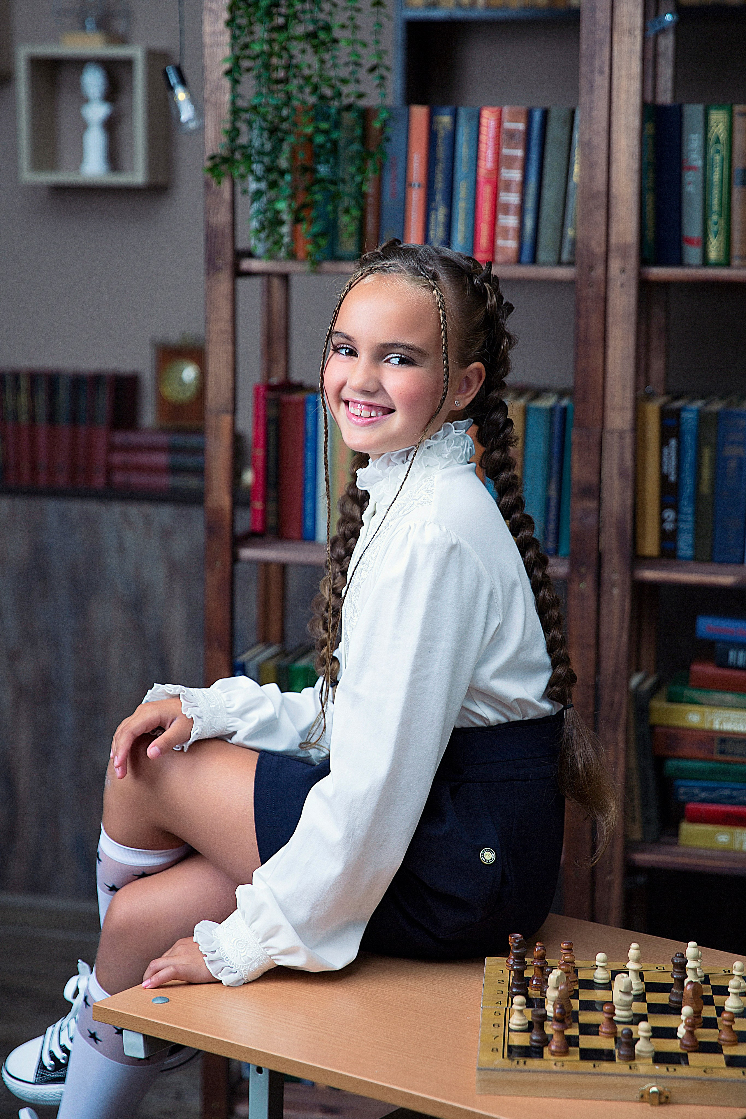 Индивидуальные фотосессии школьников. Детский школьный фотограф в Кемерово Зиновьева Екатерина