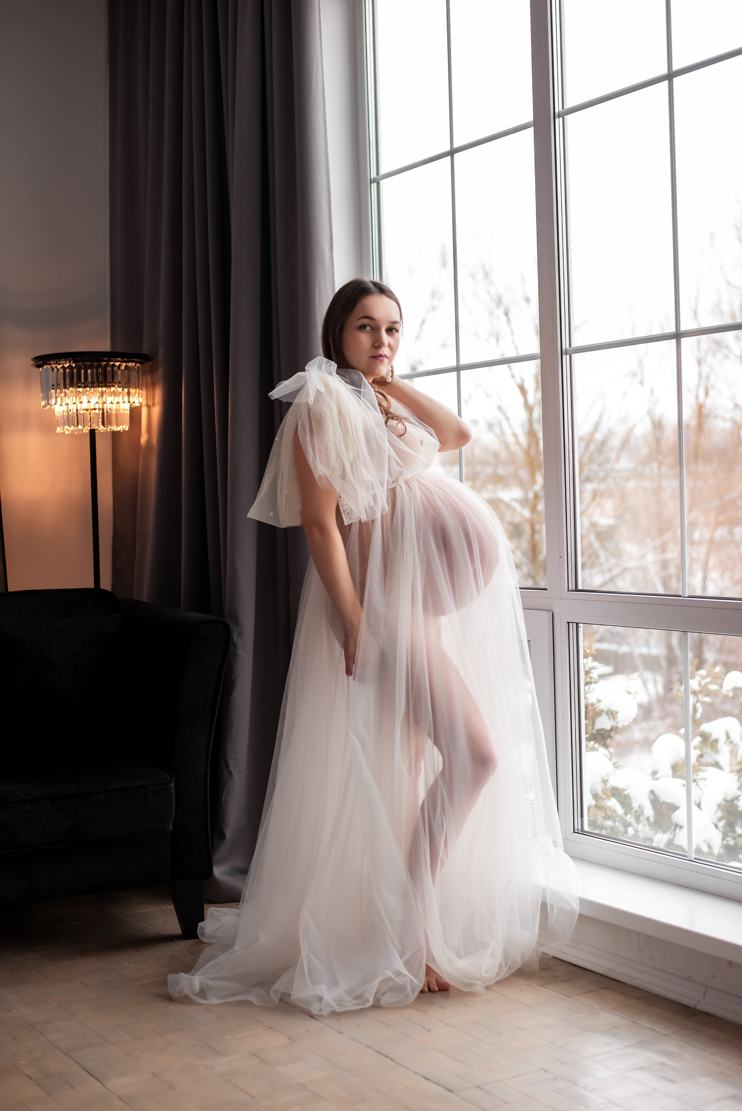 Беременность (студия). Детский и семейный фотограф в Витебске Ольга Панфиленок