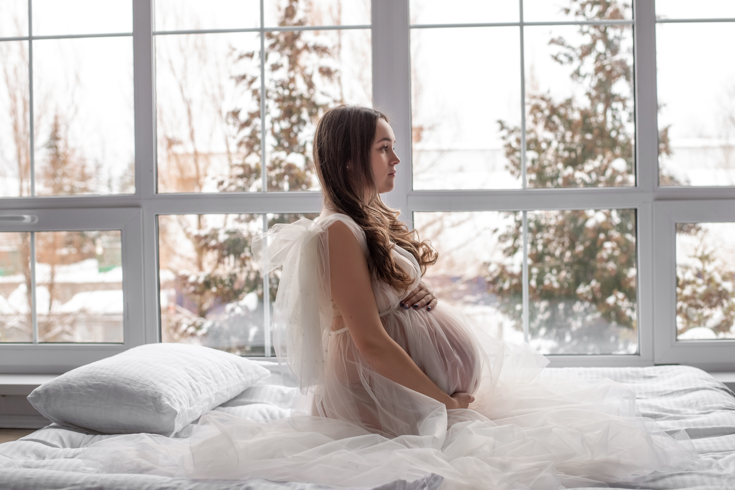 Беременность (студия). Детский и семейный фотограф в Витебске Ольга Панфиленок