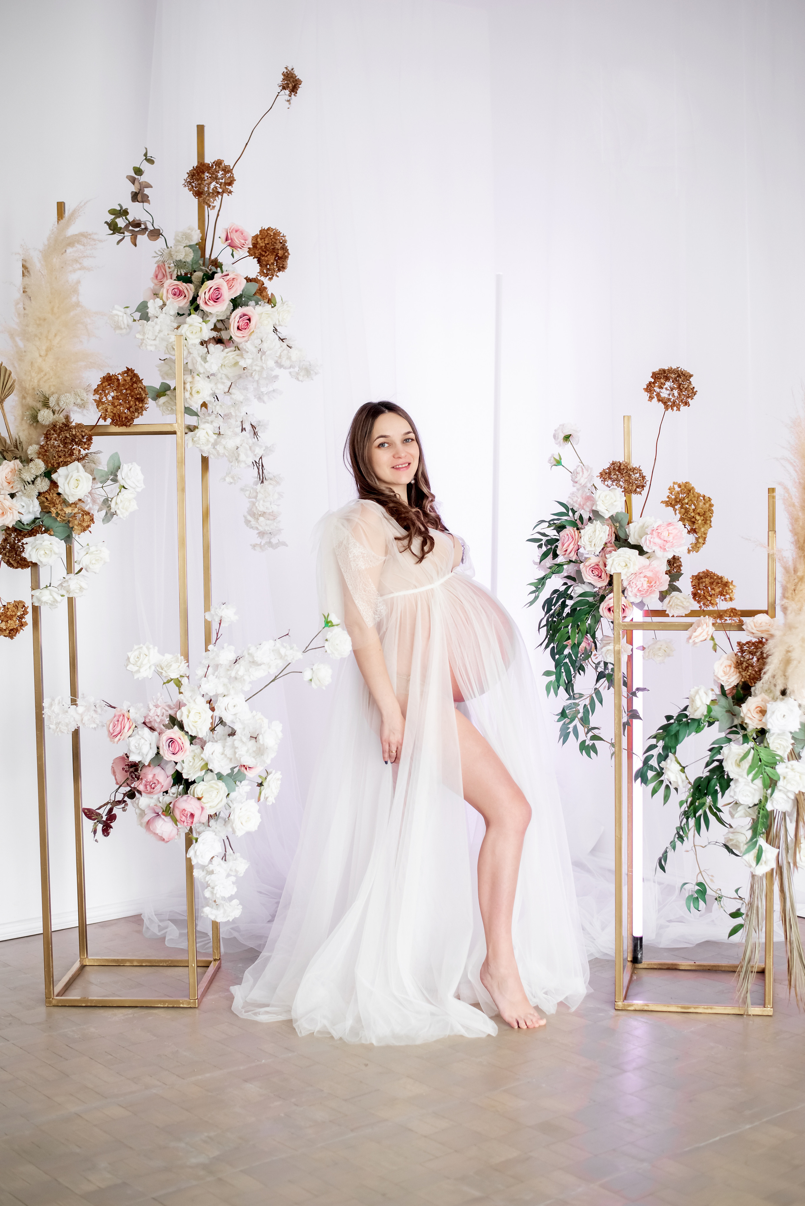 Беременность (студия). Детский и семейный фотограф в Витебске Ольга Панфиленок