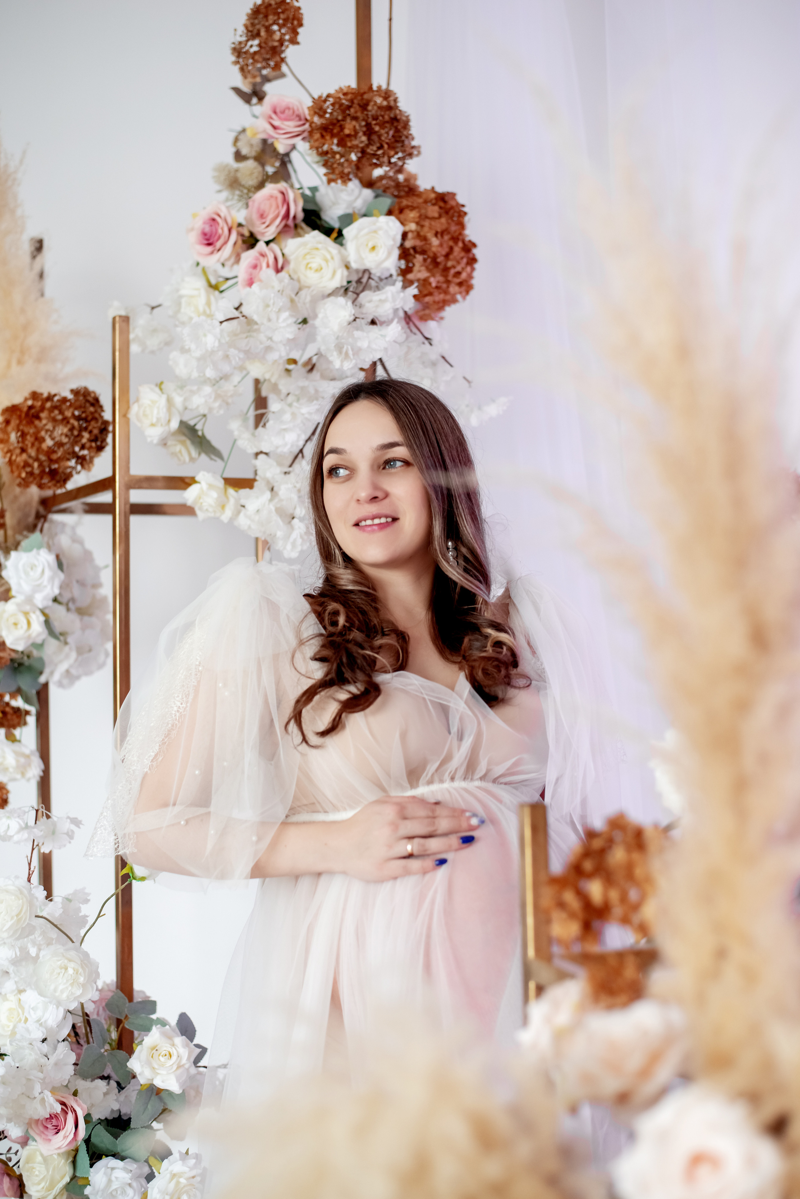 Беременность (студия). Детский и семейный фотограф в Витебске Ольга Панфиленок