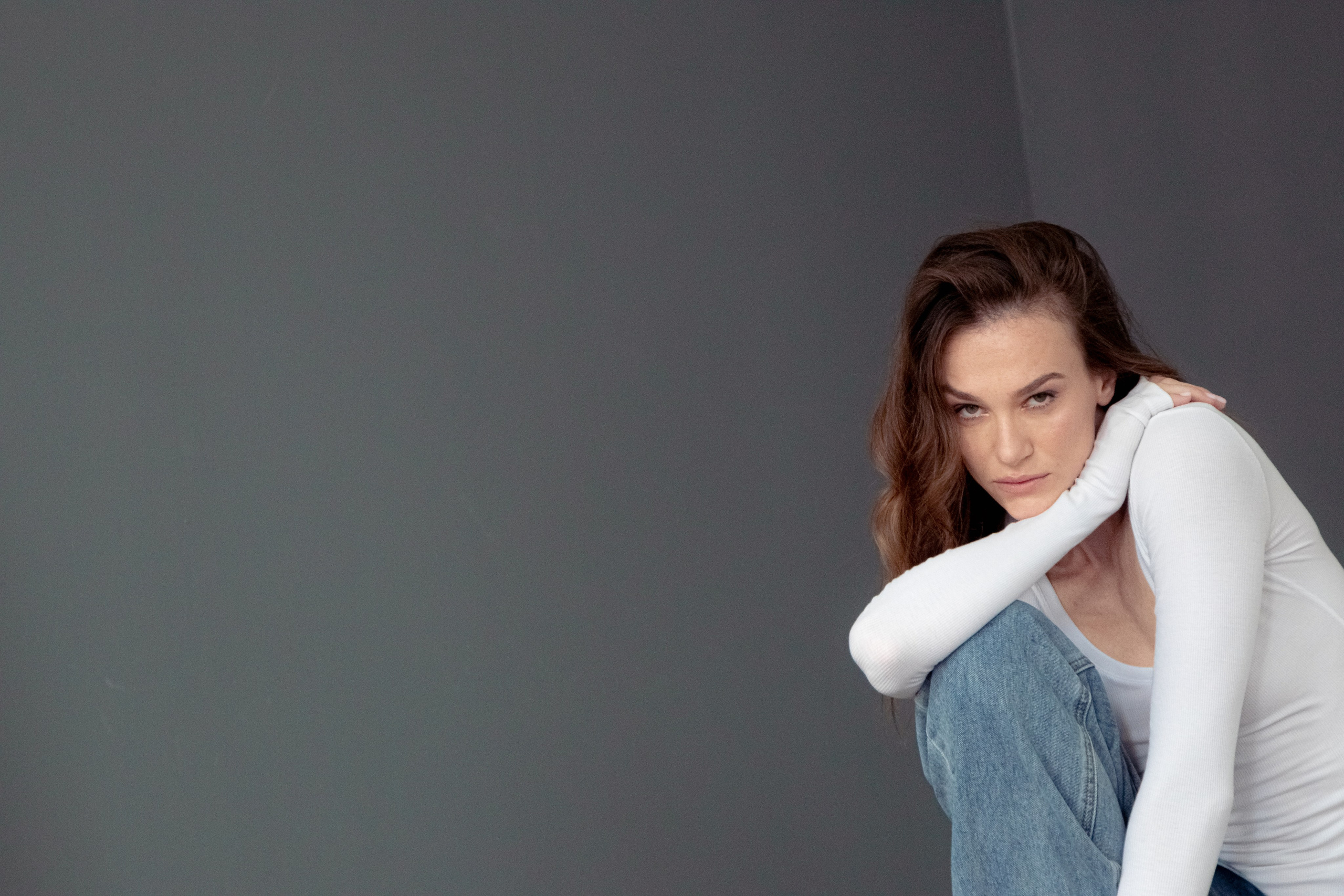 Фотокарточки с воркшопа на котором Анхен показывала мастерство позиров. Портретный и пейзажный фотограф Никита Павлов