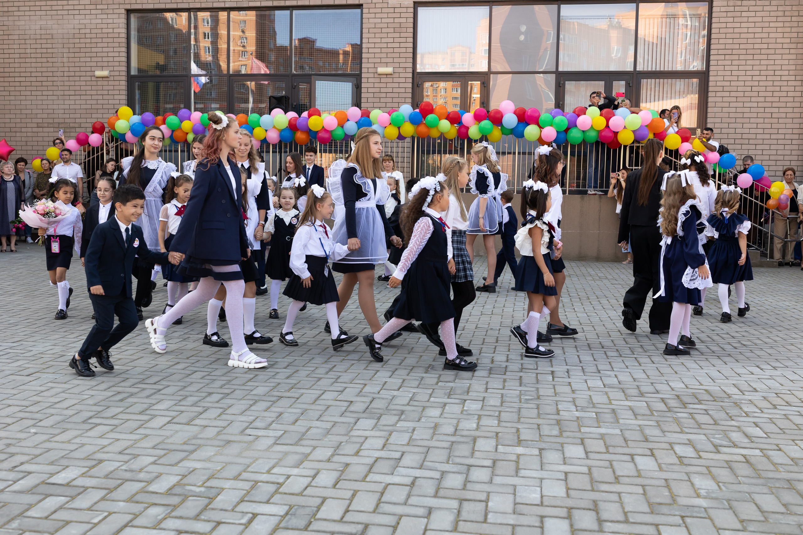 Линейка 1 сентября. Профессиональный Фотограф в Москве Андрей Славнов