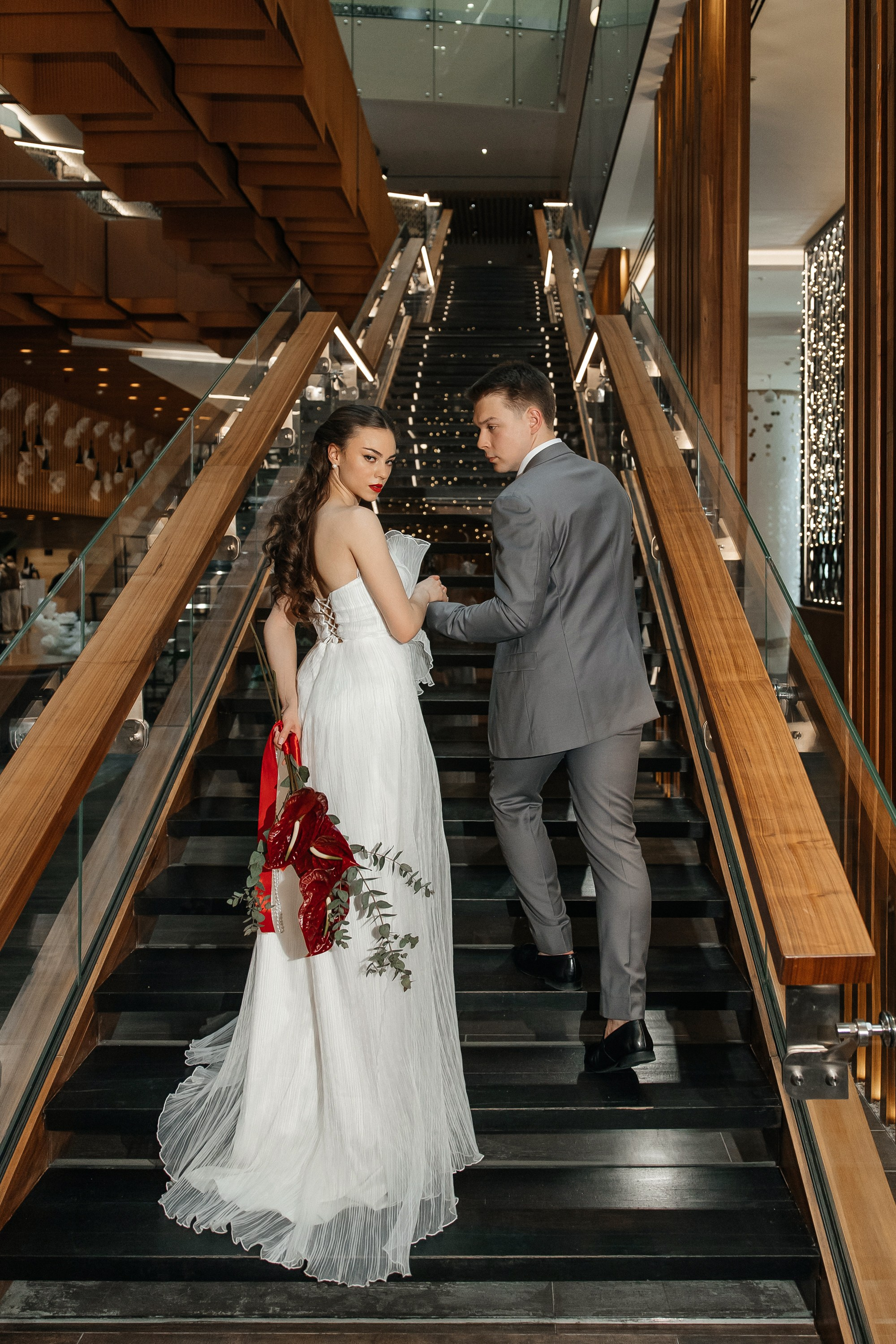 Свадебная фотосессия в&nbsp;отеле Рэдиссон Блу Олимпийский в Москве