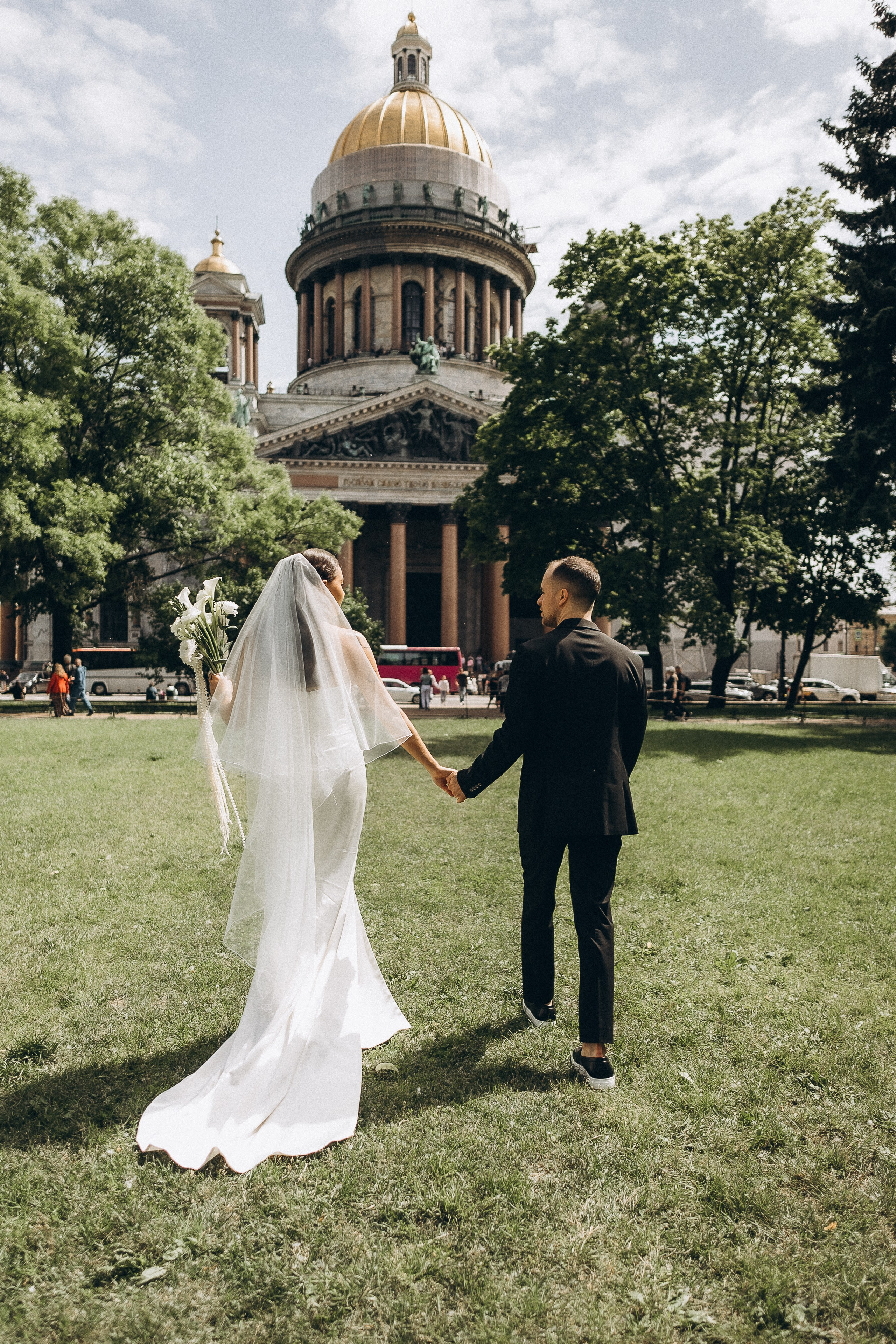 Свадебная Фотопрогулка Исаакиевский. Фотограф ПИТЕР СПБ Надежда Баранова