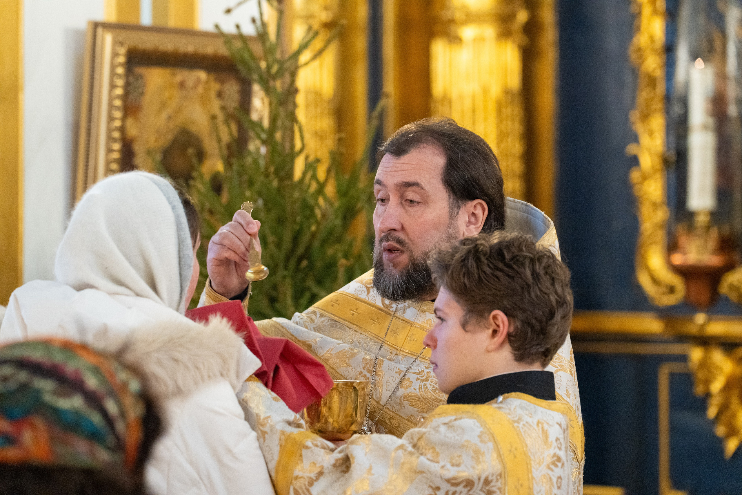 Неделя 31-я по Пятидесятнице, по Рождестве Христовом. Попразднство Рождества Христова. Правв. Иосифа Обручника, Давида царя и Иакова. НИКОЛО-БОГОЯВЛЕНСКИЙ МОРСКОЙ СОБОР