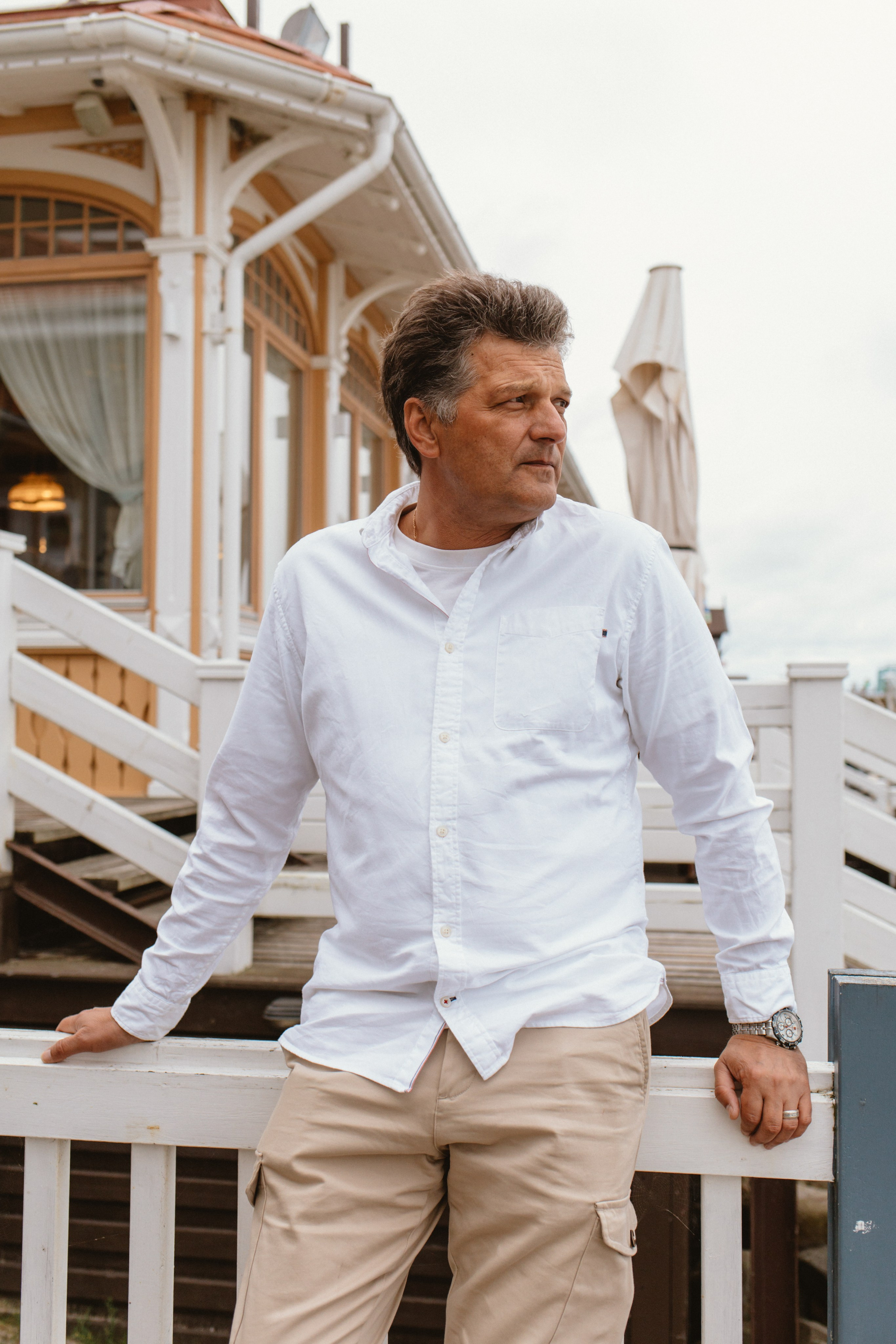 мужской портрет на Балтийском море