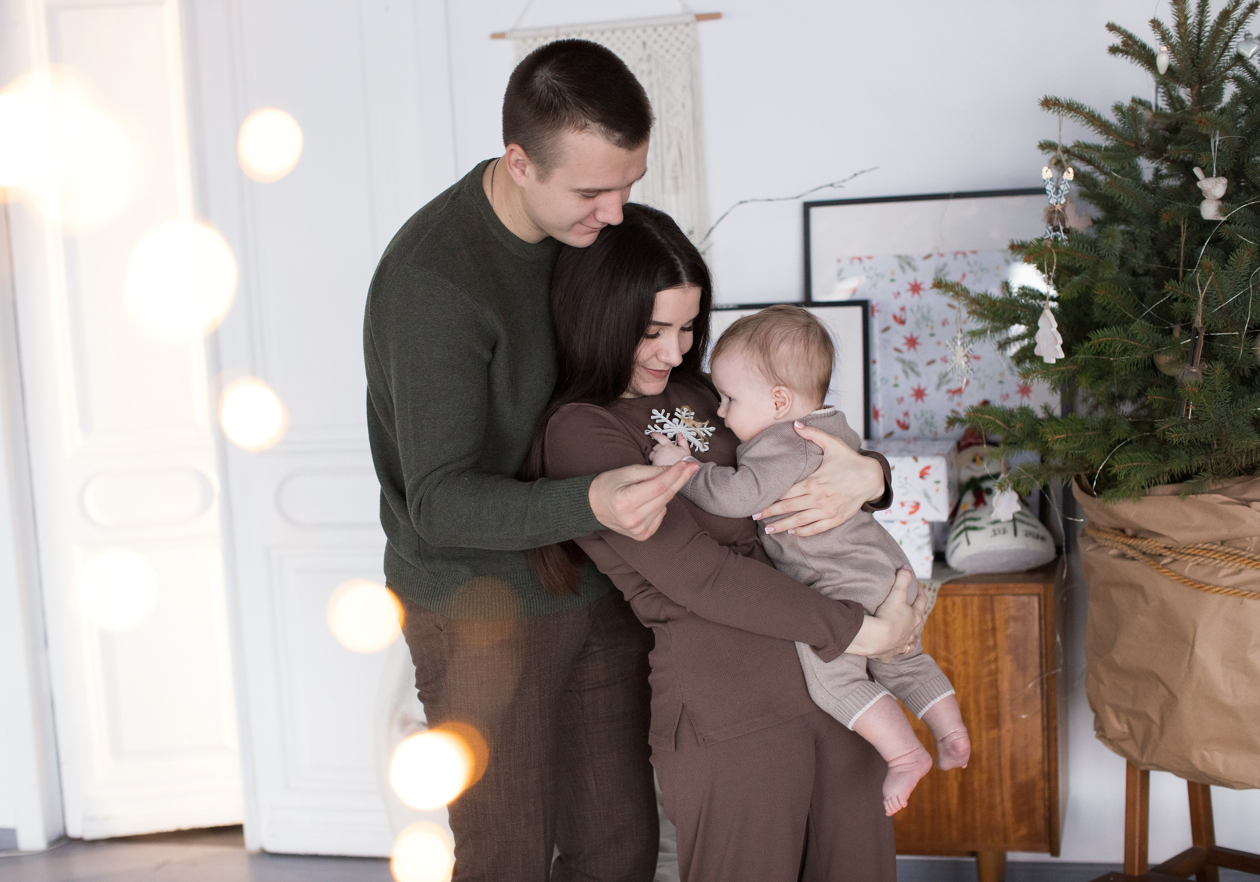 Первый Новый год. Семейный и детский фотограф в Саратове Полина Коткина