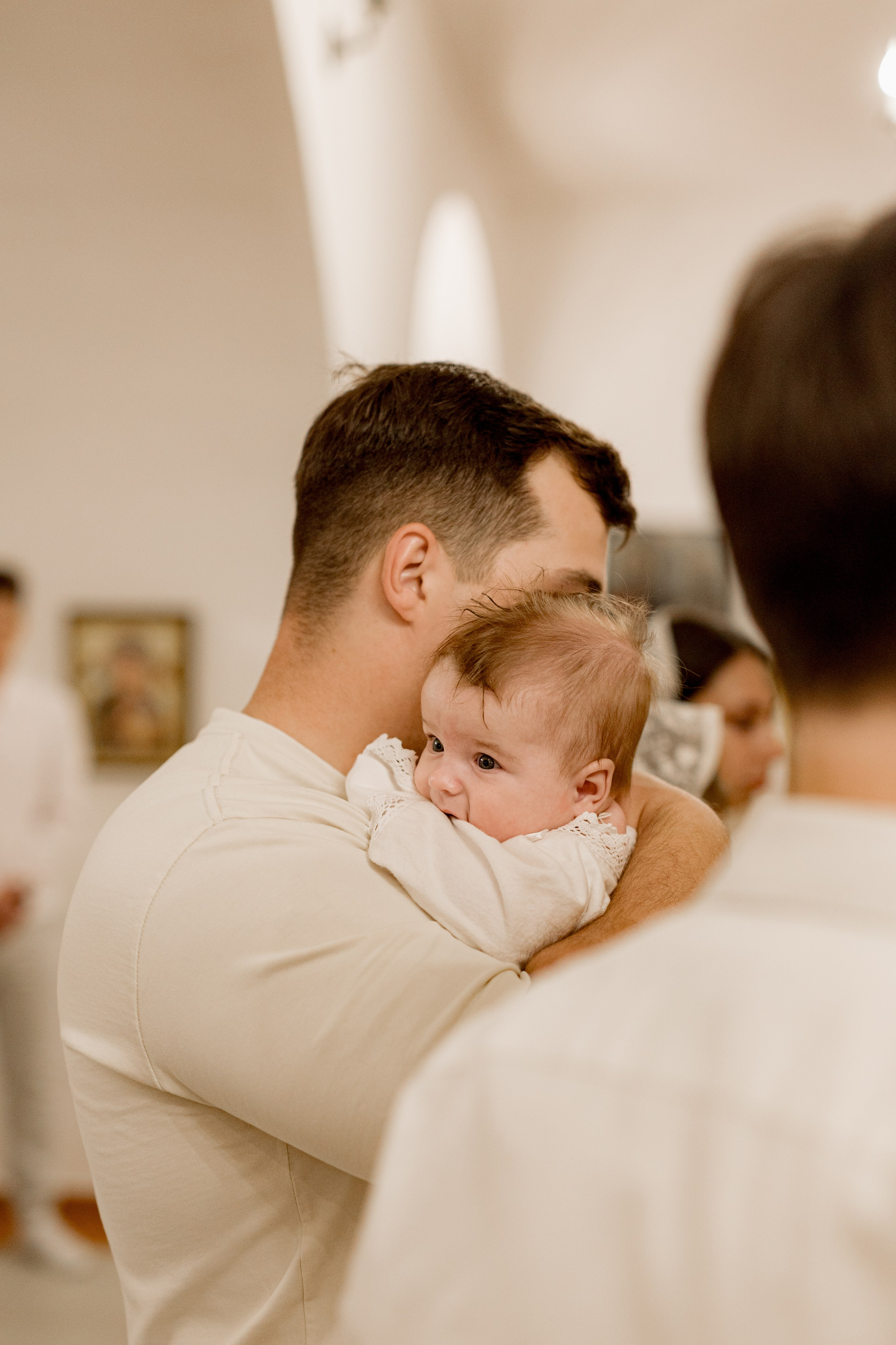 Таинство Крещения Саши. Фотограф новорождённых Newborn Москва
