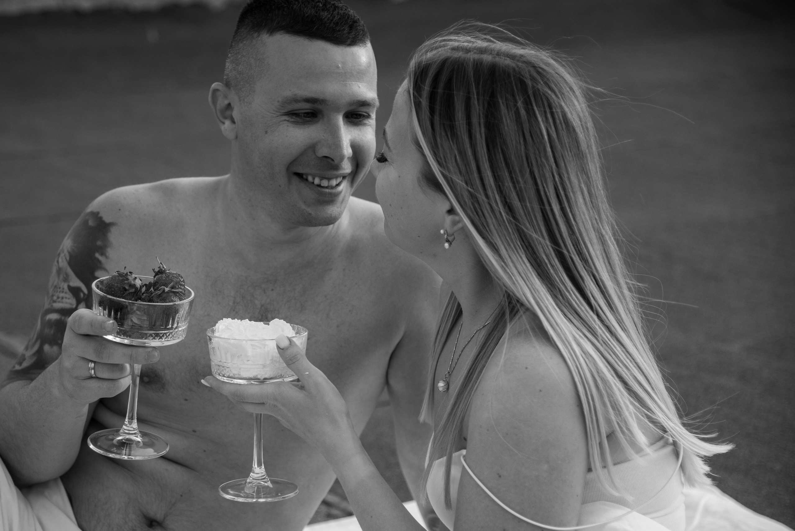 На крыше в одеялах. Свадебный фотограф Анна Хочева