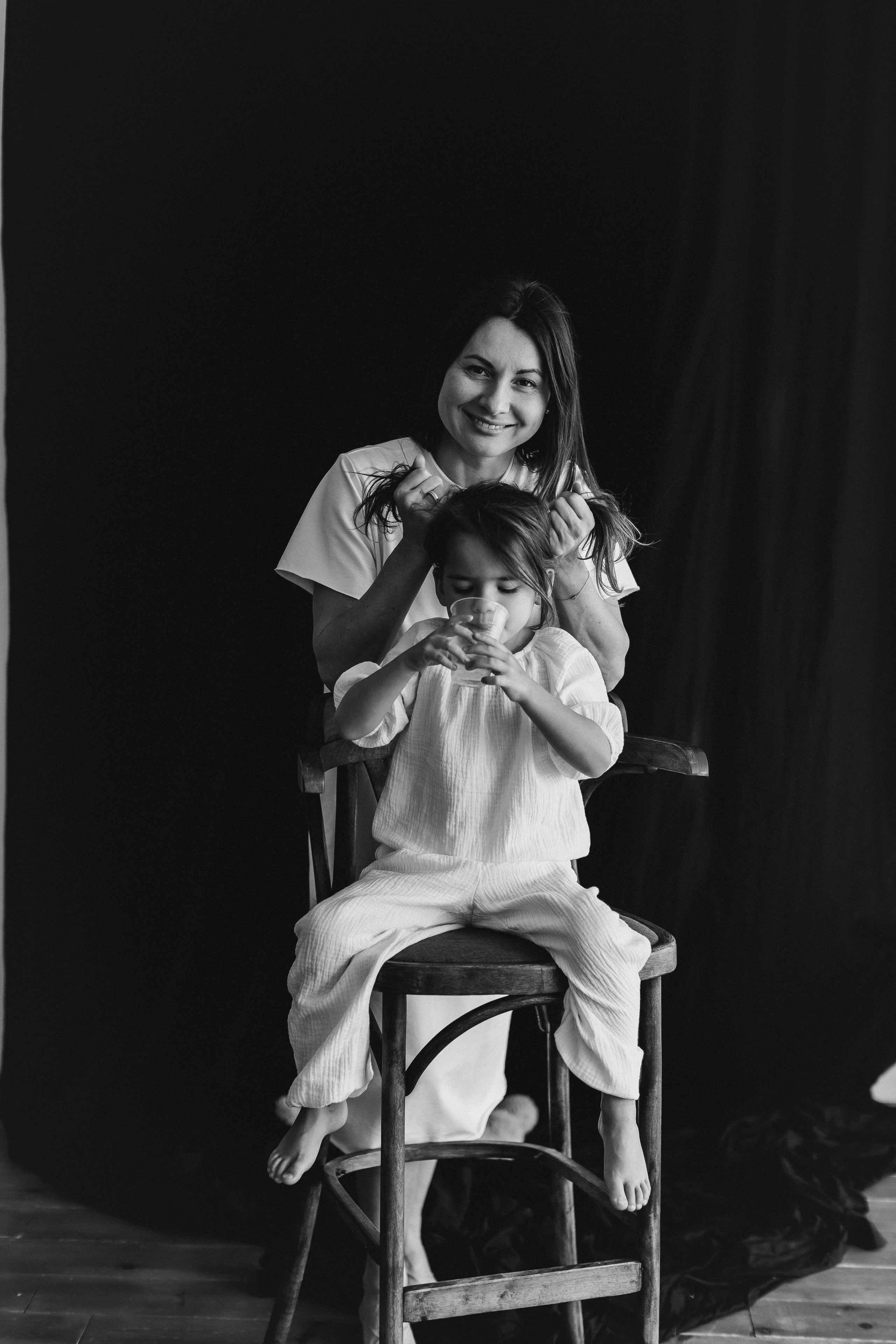 Мама и девочки. Евгения Пелипас