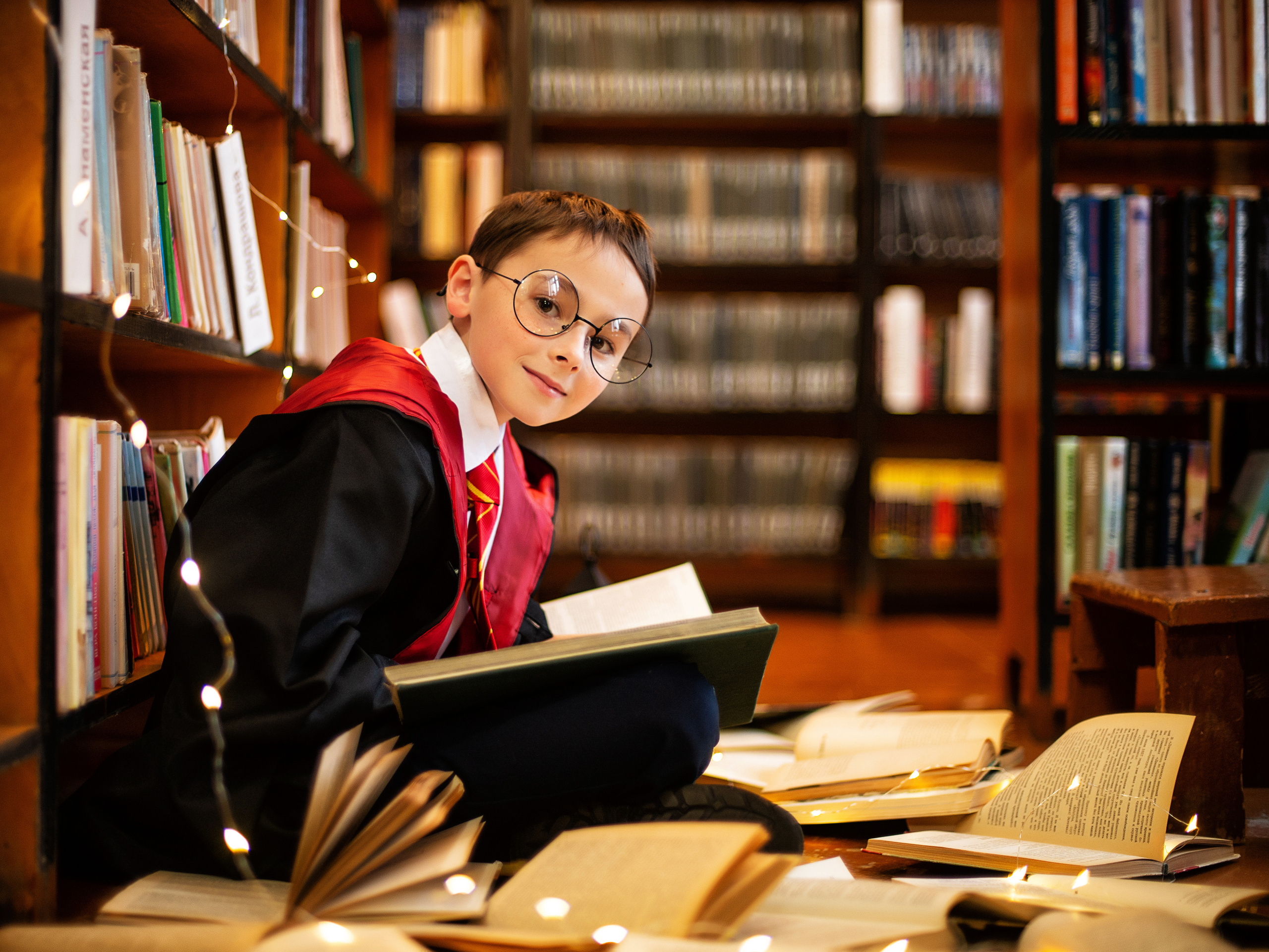 фотосессия Гарри Поттера