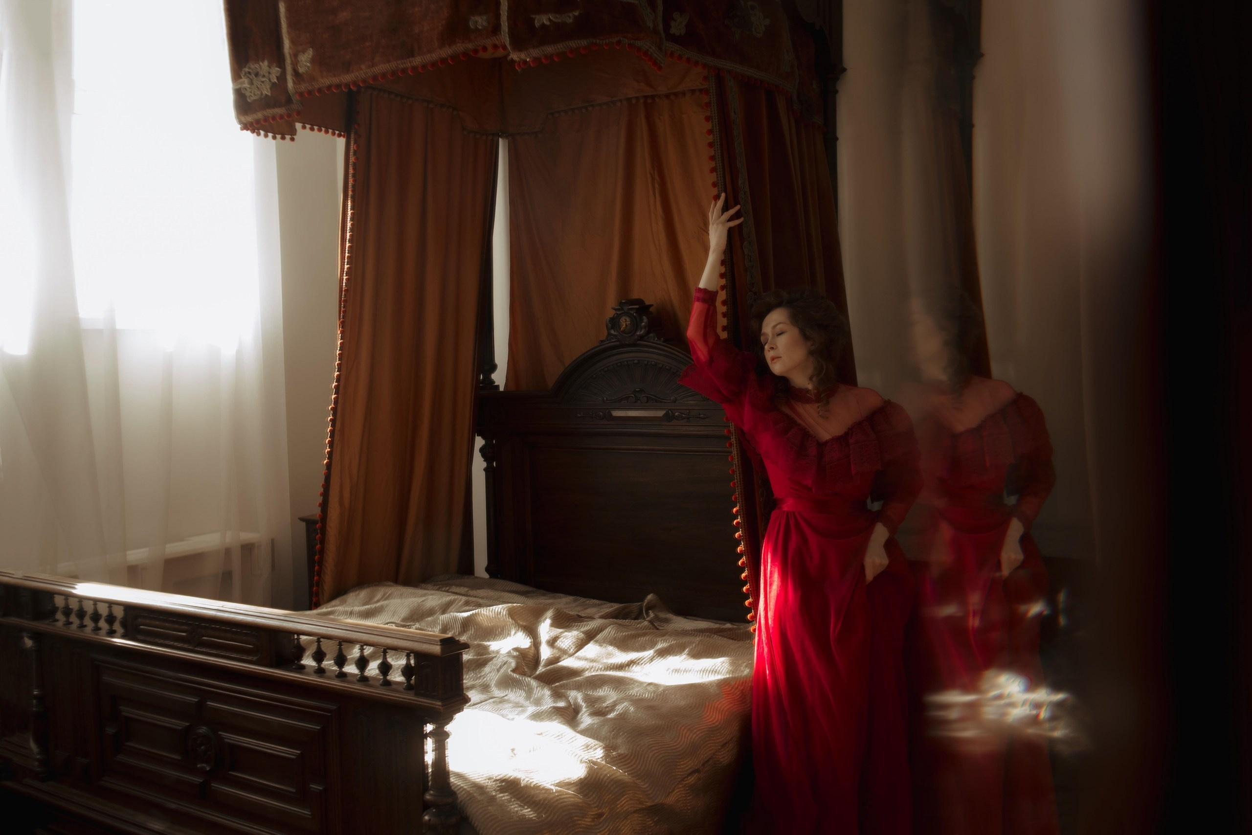 Ева. Художественная винтажная фотография