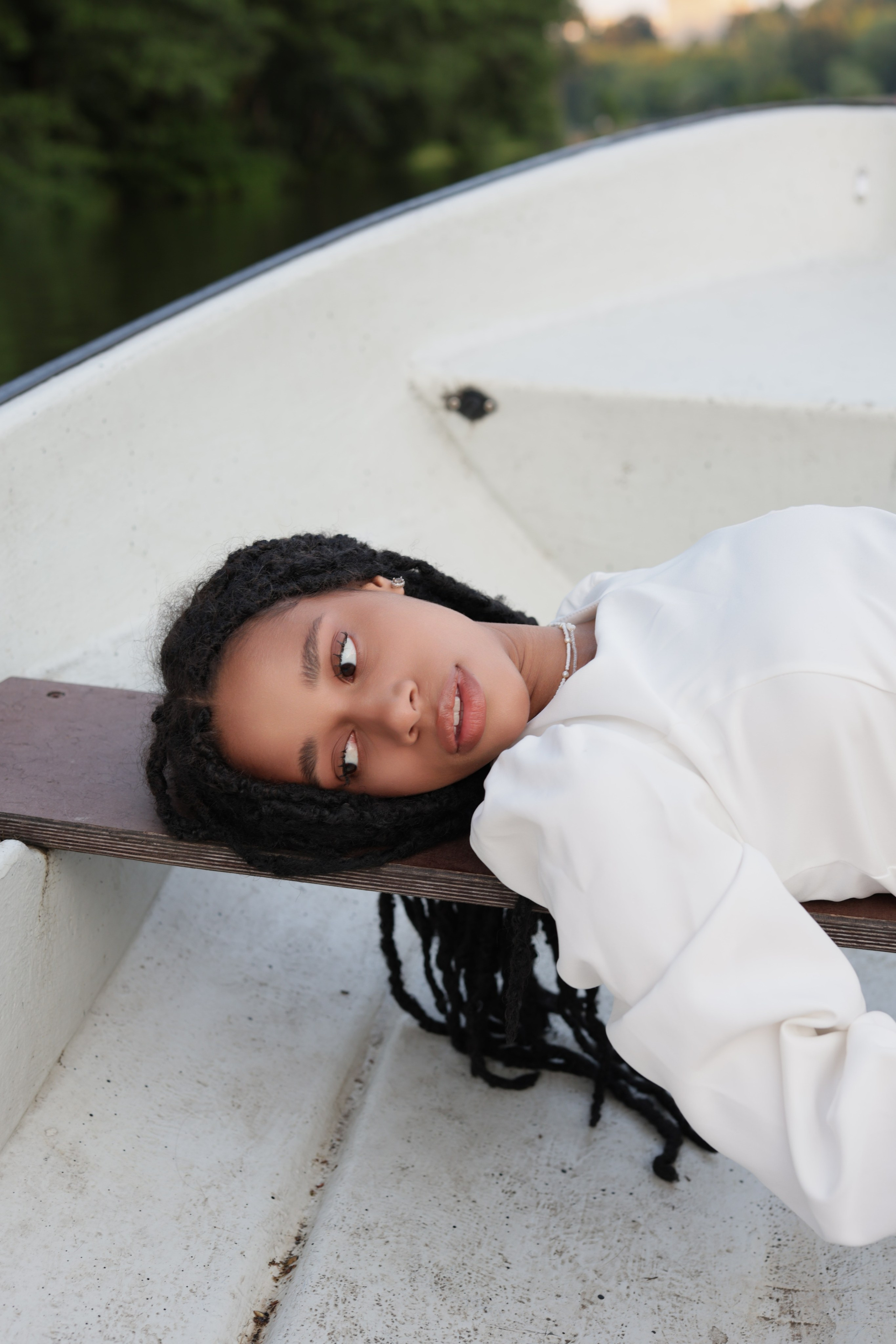 Фотосессия на лодке. Фотограф Екатерина Васечкина