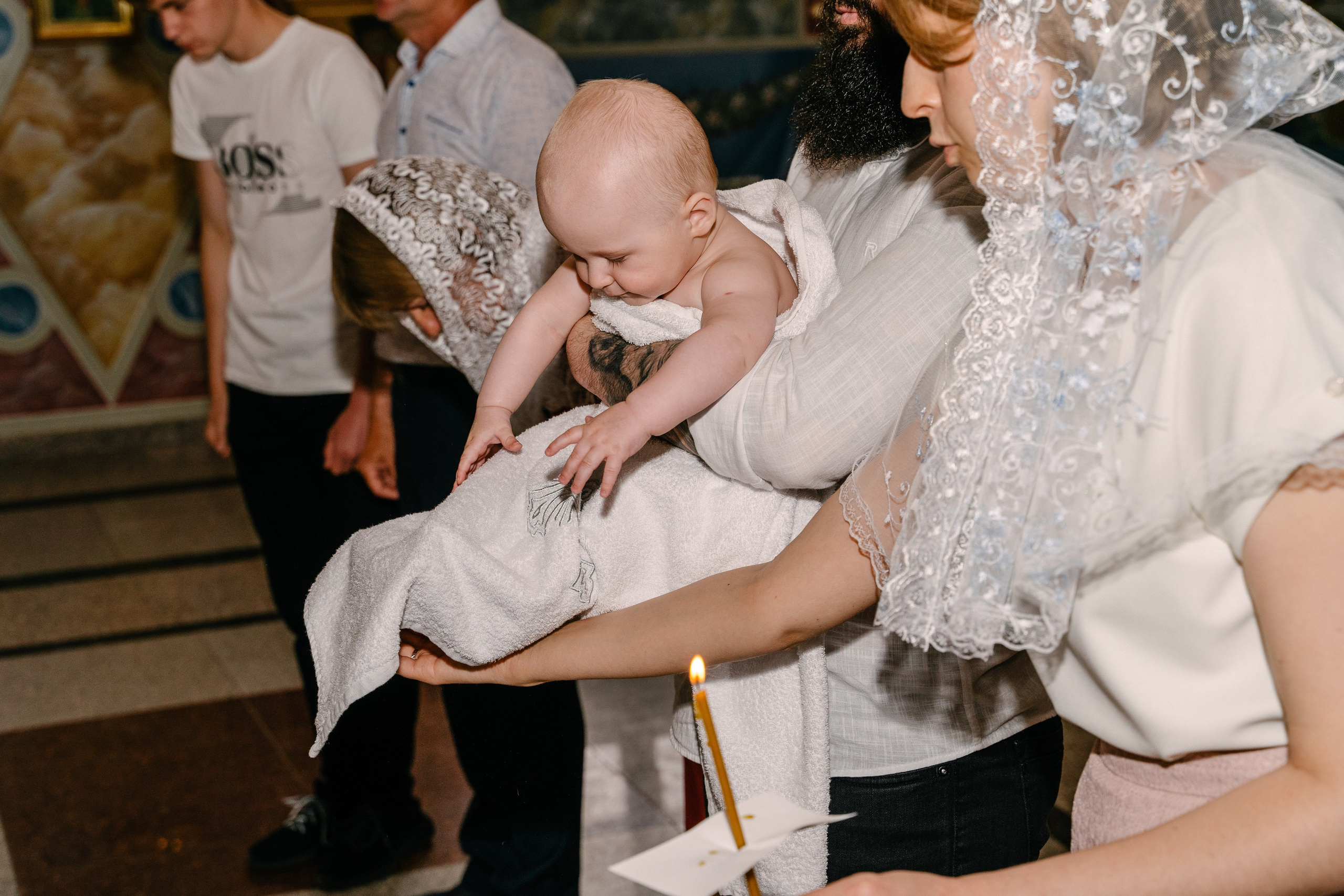 Крещение Федора. Свадебный фотограф Юлия Копылова