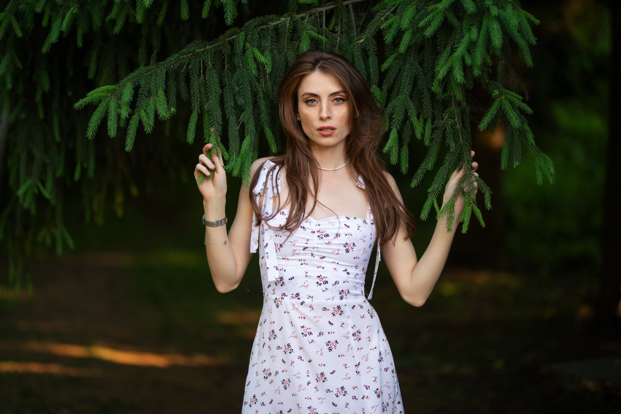 Фотосессия с Надеждой с люпинами в формате «для себя». Дмитрий Шульгин, портретный фотограф в Воронеже