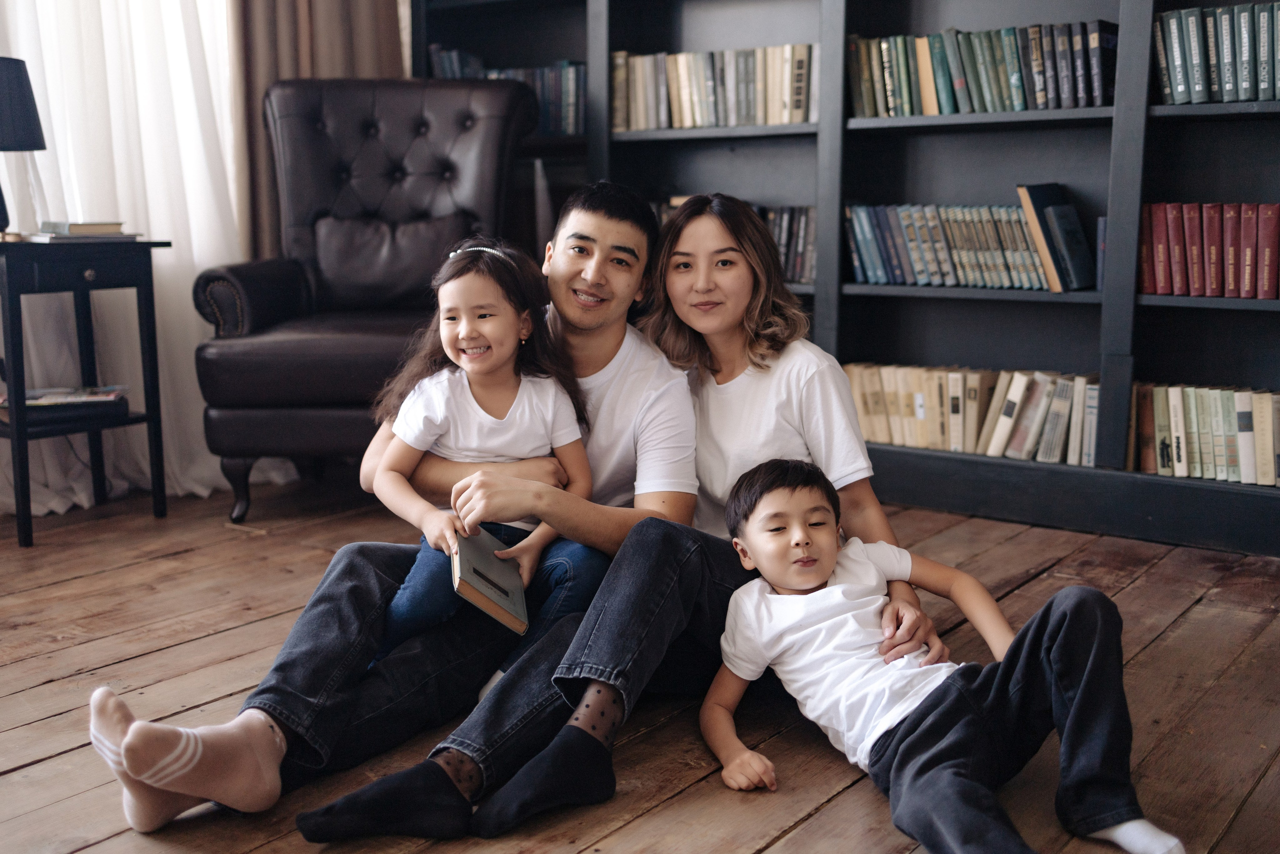 Семья Кожахметовых. Репортажный и портретный фотограф в Астана