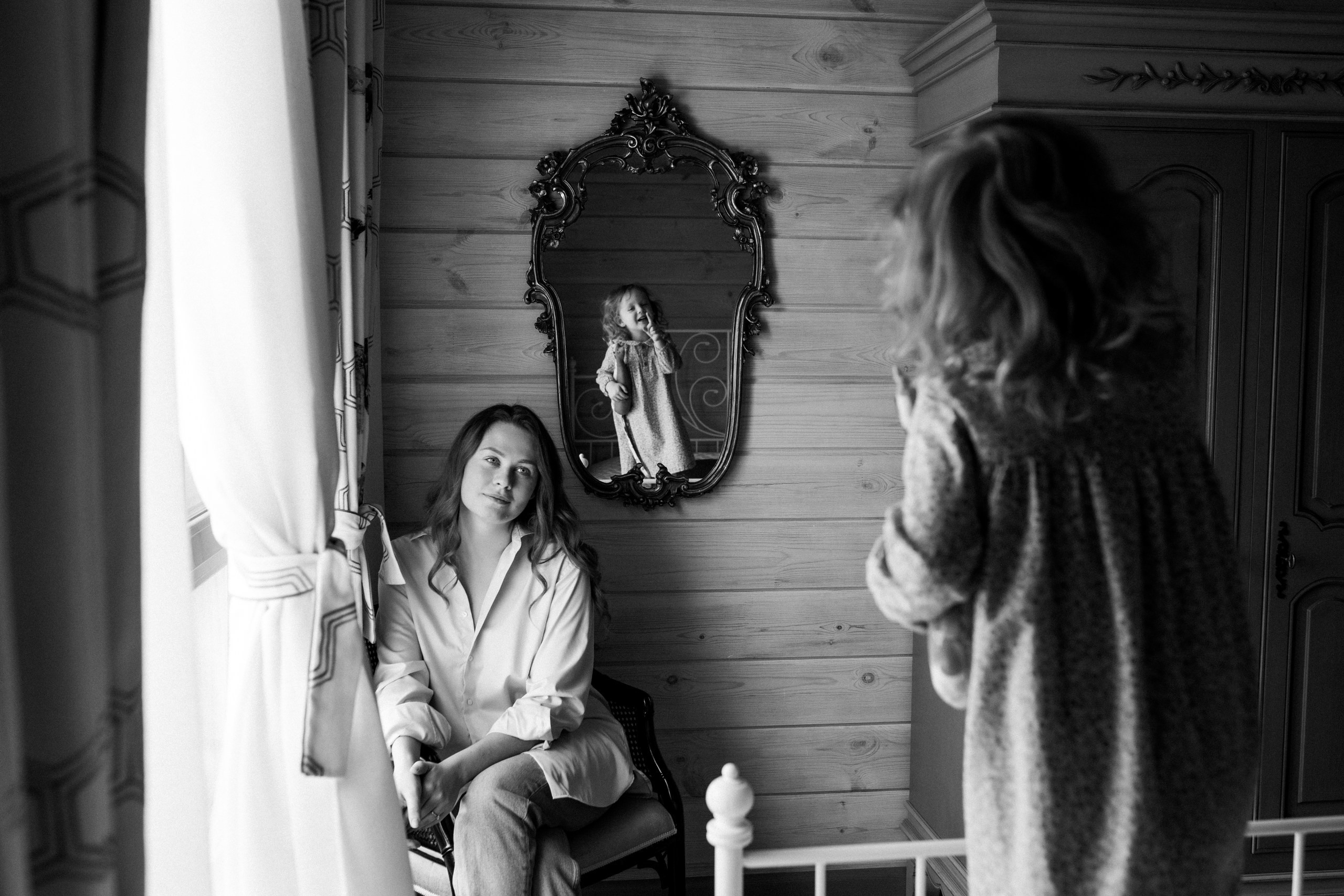 В кадре только девочки. Семейный фотограф Юлия Роберт. Москва