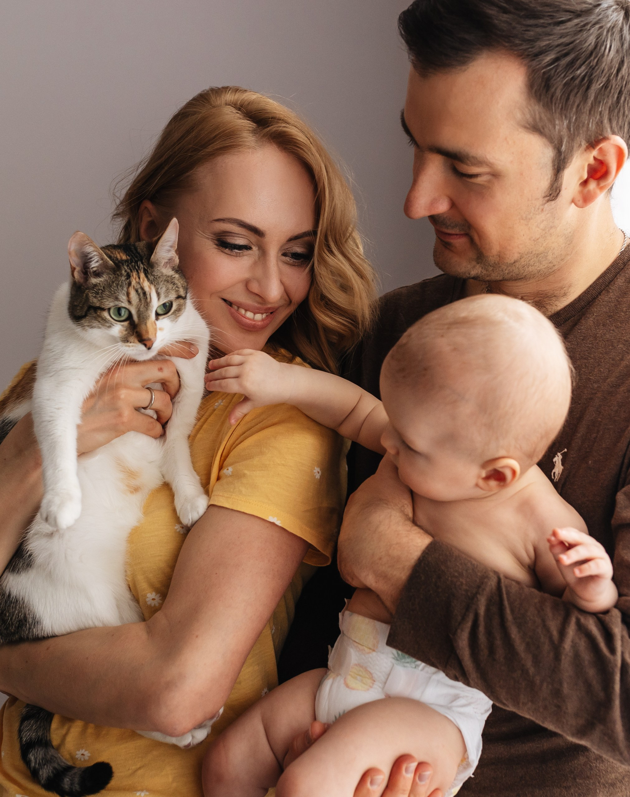 Ромашки для Есении. Семейный фотограф Юлия Роберт. Москва