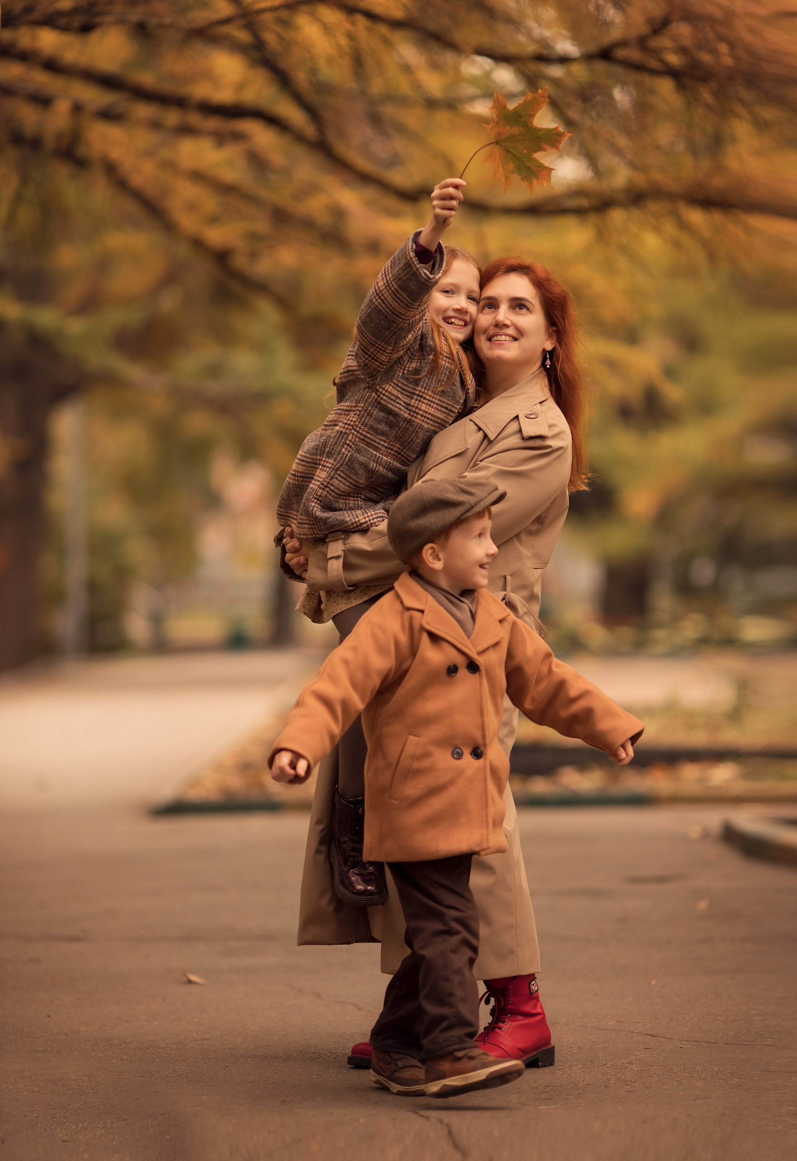 Яркая прогулка. Семейный и детский фотограф в Саратове Полина Коткина