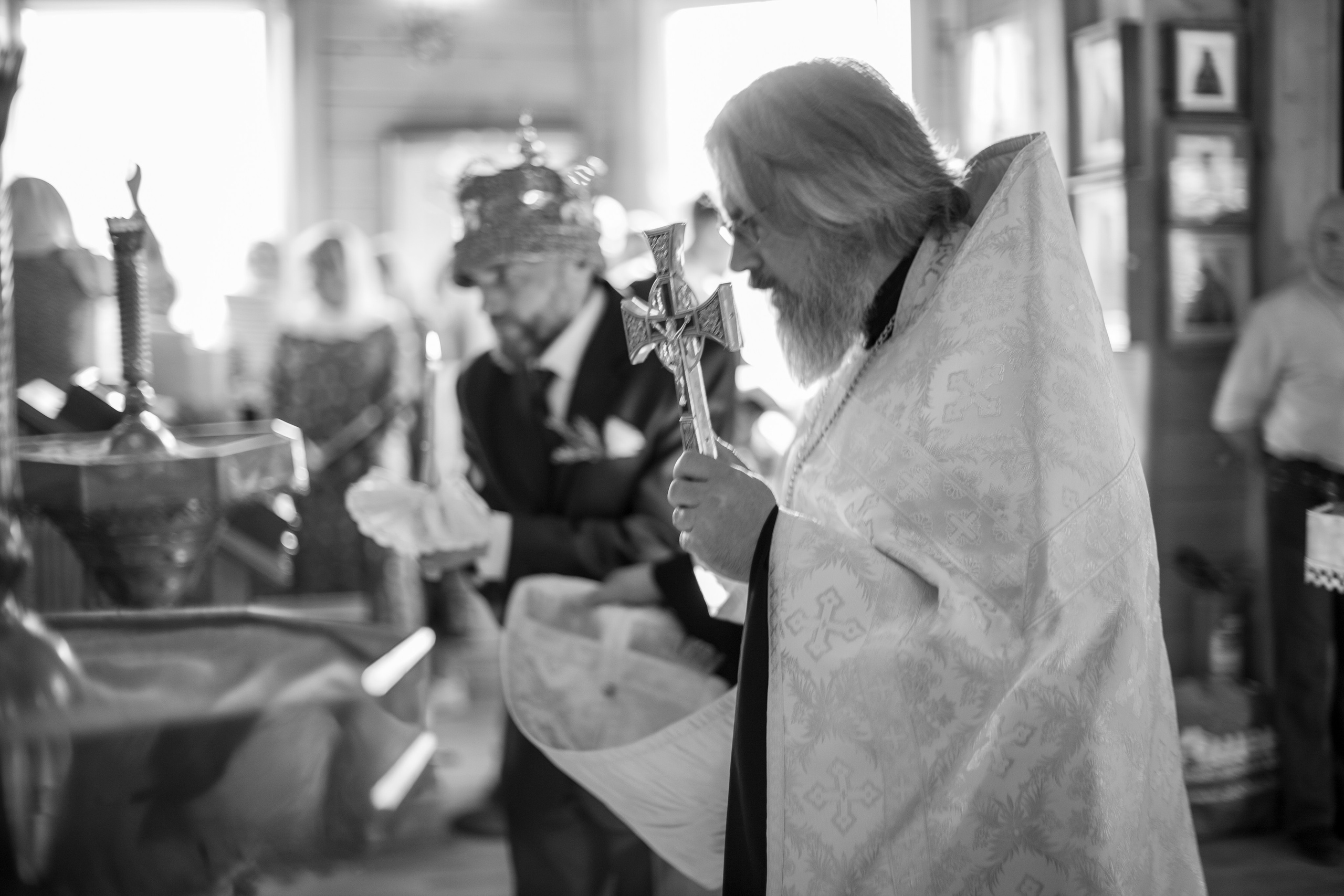 Венчание, стиль «Agfa CT Precisa 100». Фотограф на крещение/венчание