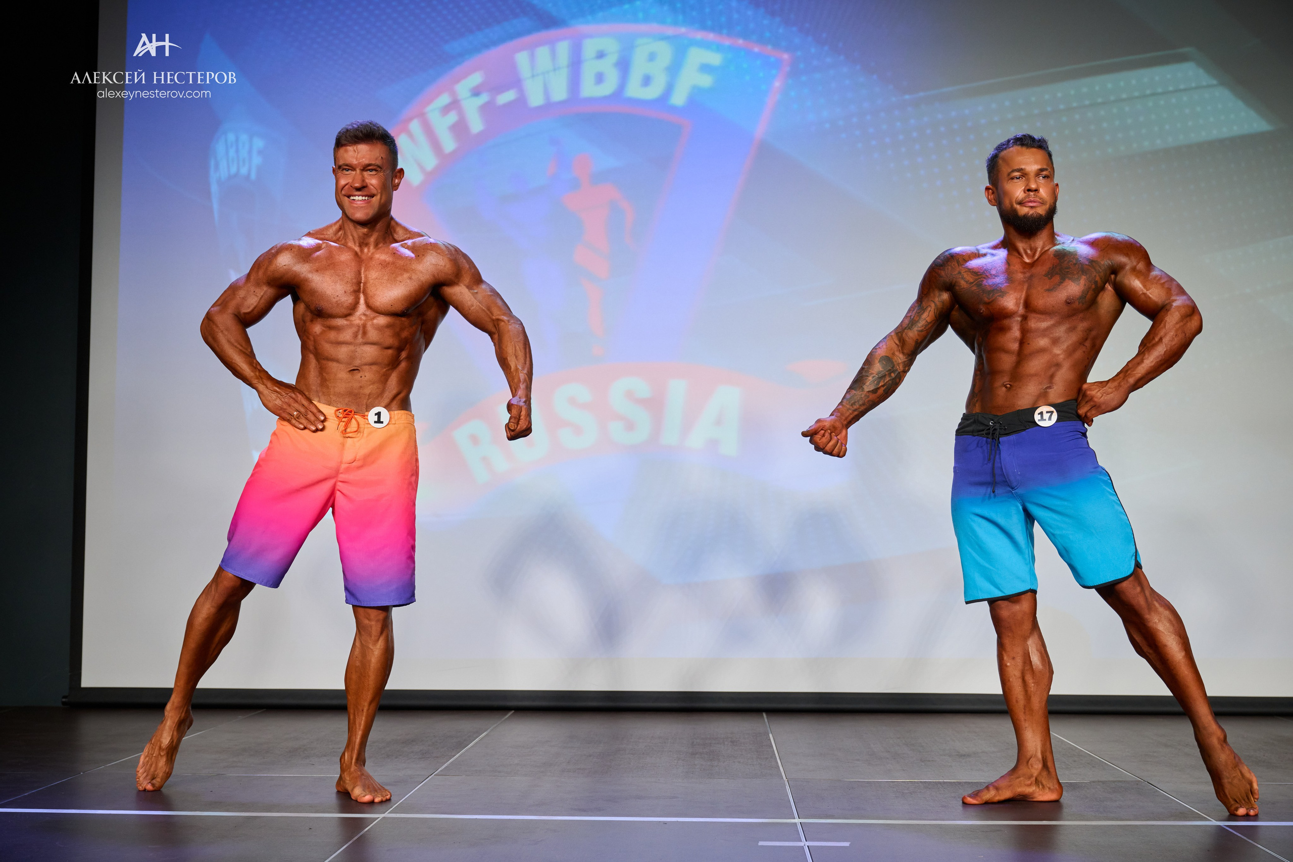 Фото с турнира «Прометей 2, WFF-WBBF Russia» 26 октября 2025. Спортивный фитнес фотограф Алексей Нестеров