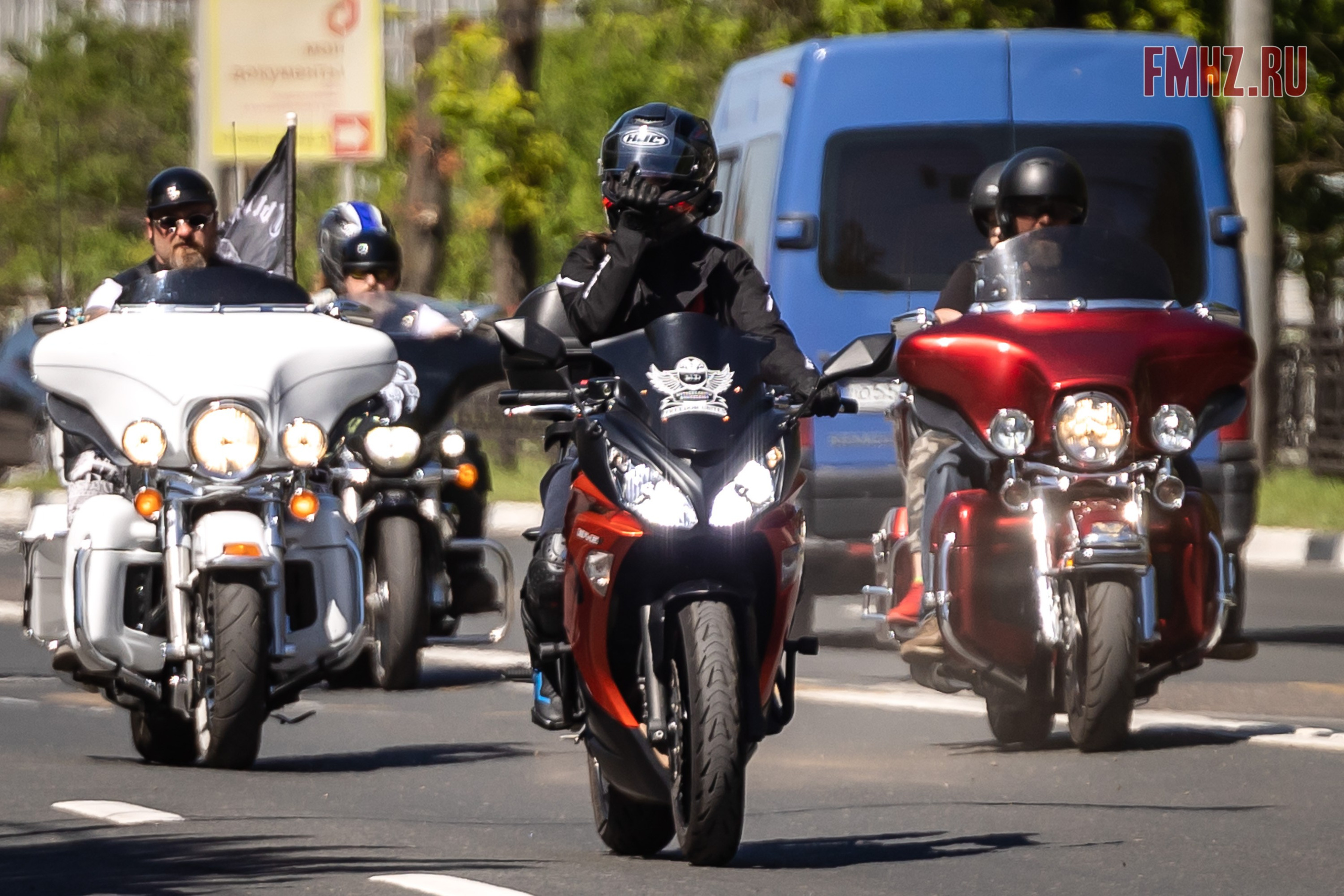 Открытие мотосезона Мотоциклистов г. Домодедово 25.05.24. Фотограф Владимир Охрименко
