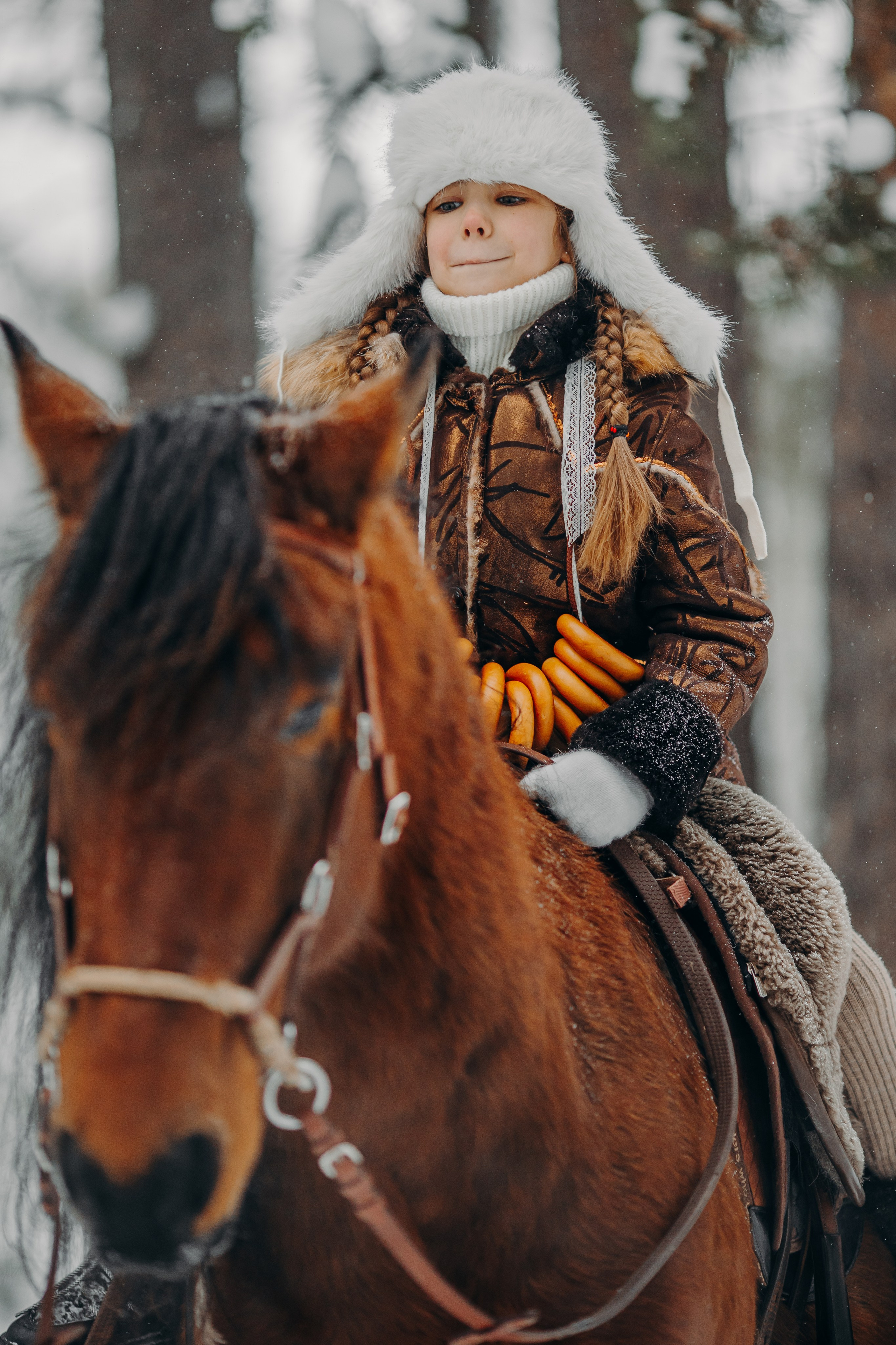 Тоша и баранки. Анна Молчанова конный фотограф в Тюмени | фотосессии с лошадьми Тюмень