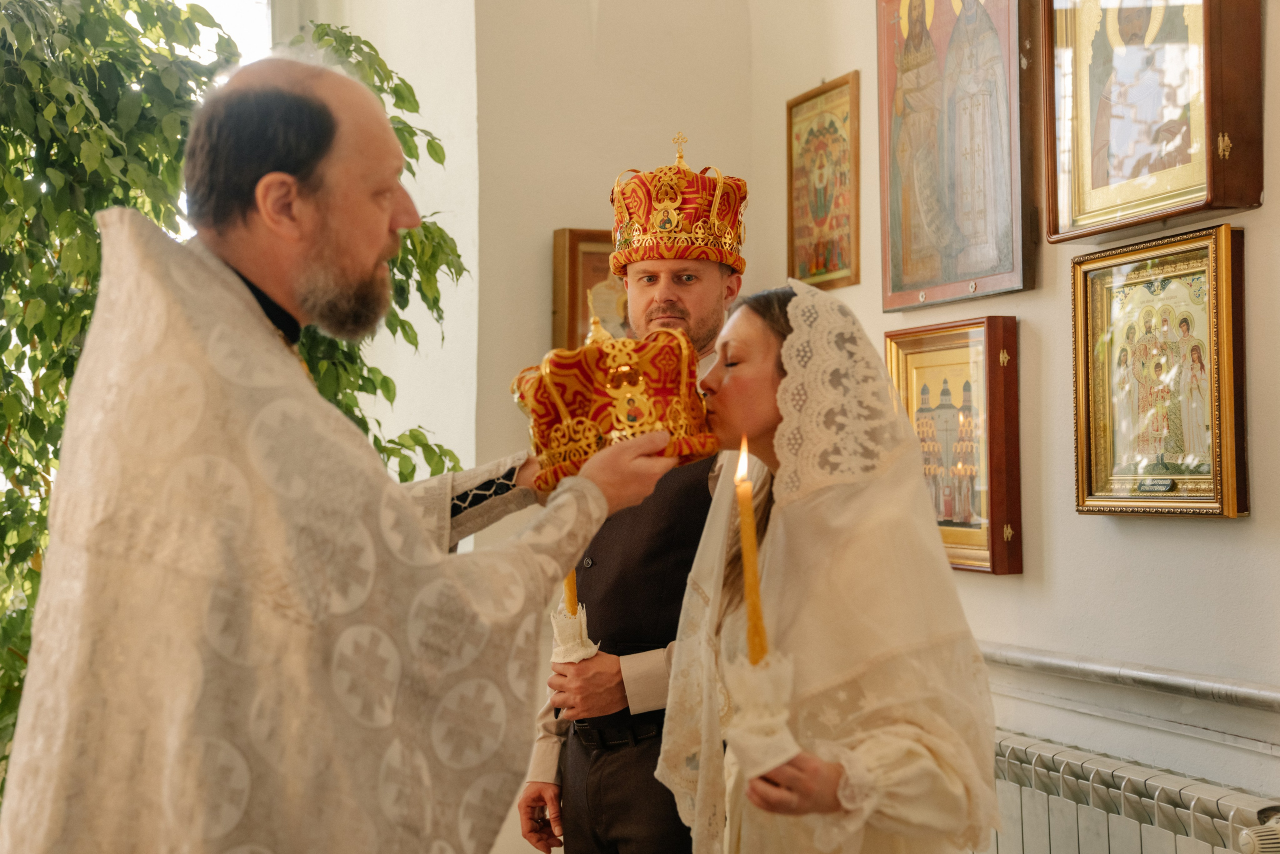 Венчание Олега и Елены. Семейный и детский фотограф Москва Дарья Бугра