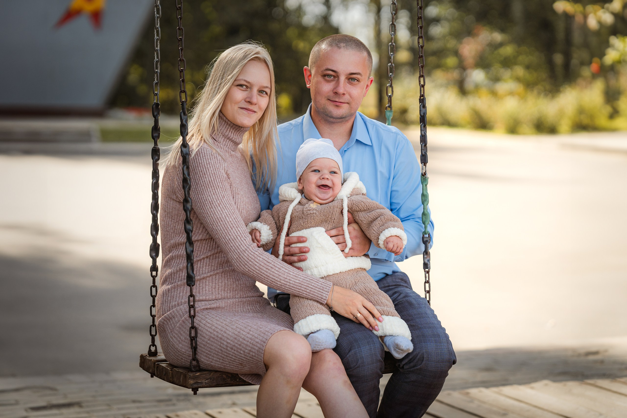 Фотопрогулка осенью. Семья Ирины