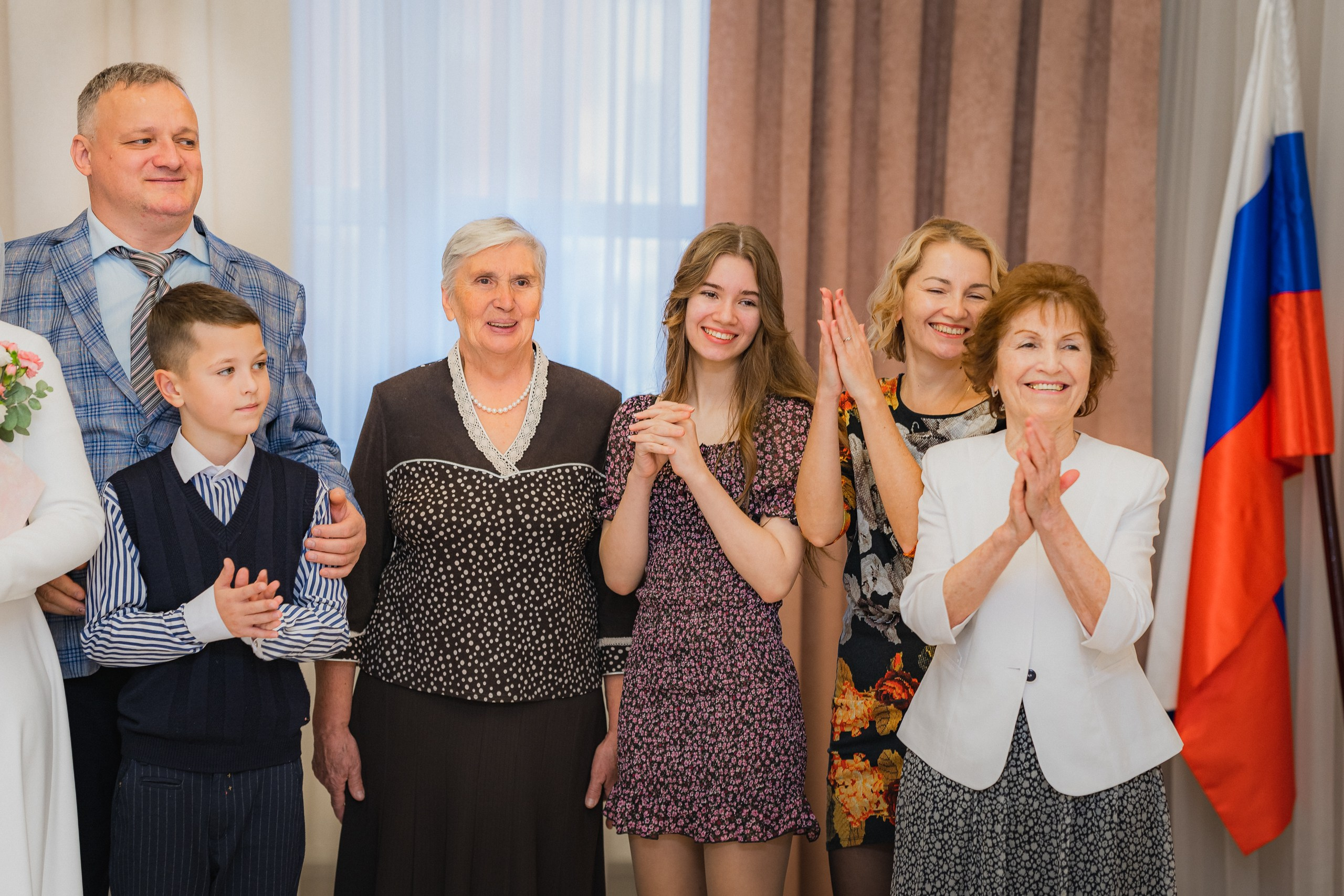 Большой свадебный день с венчанием