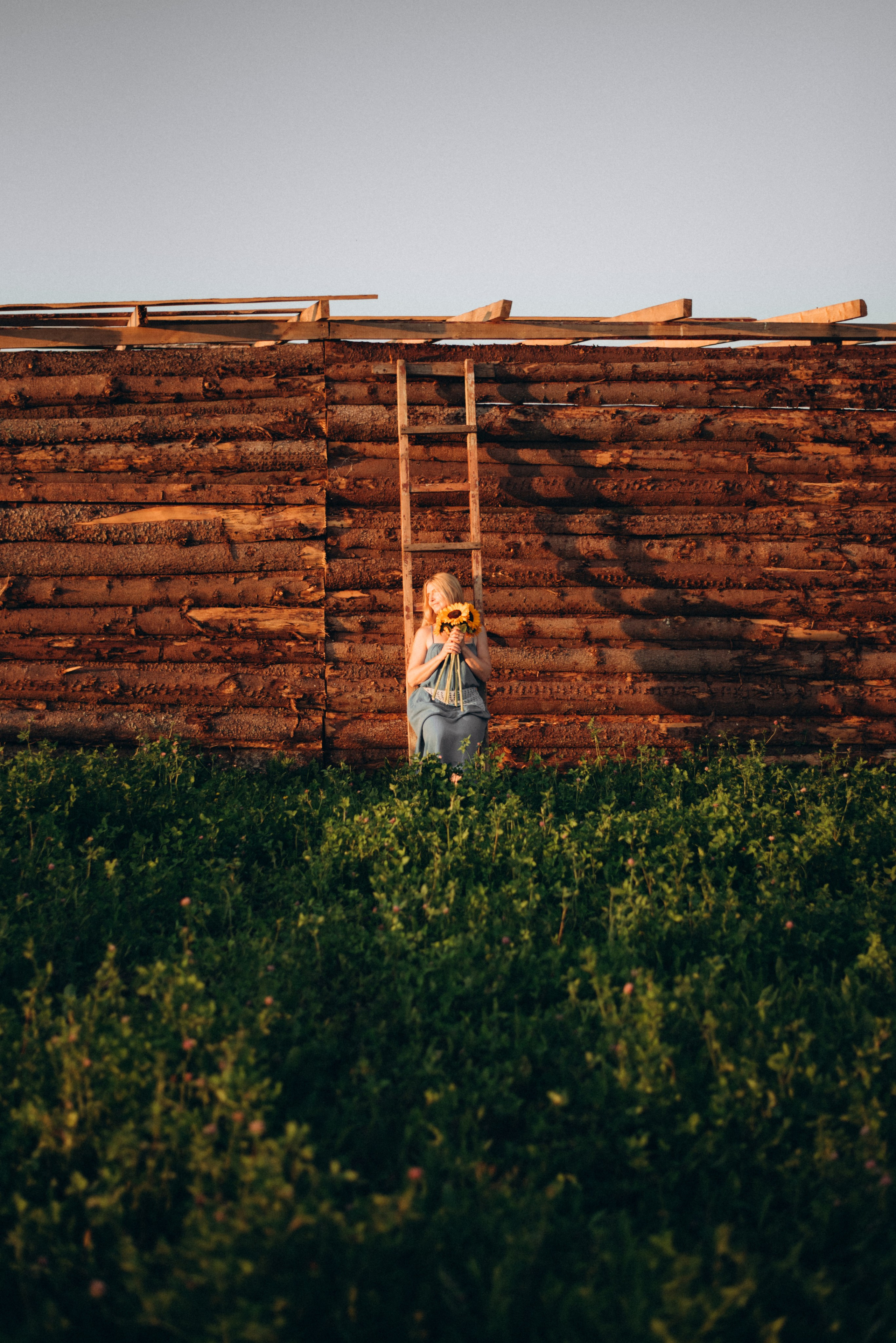 Анна подсолнухи. Фотограф про жизнь. Сергиев Посад, Мск
