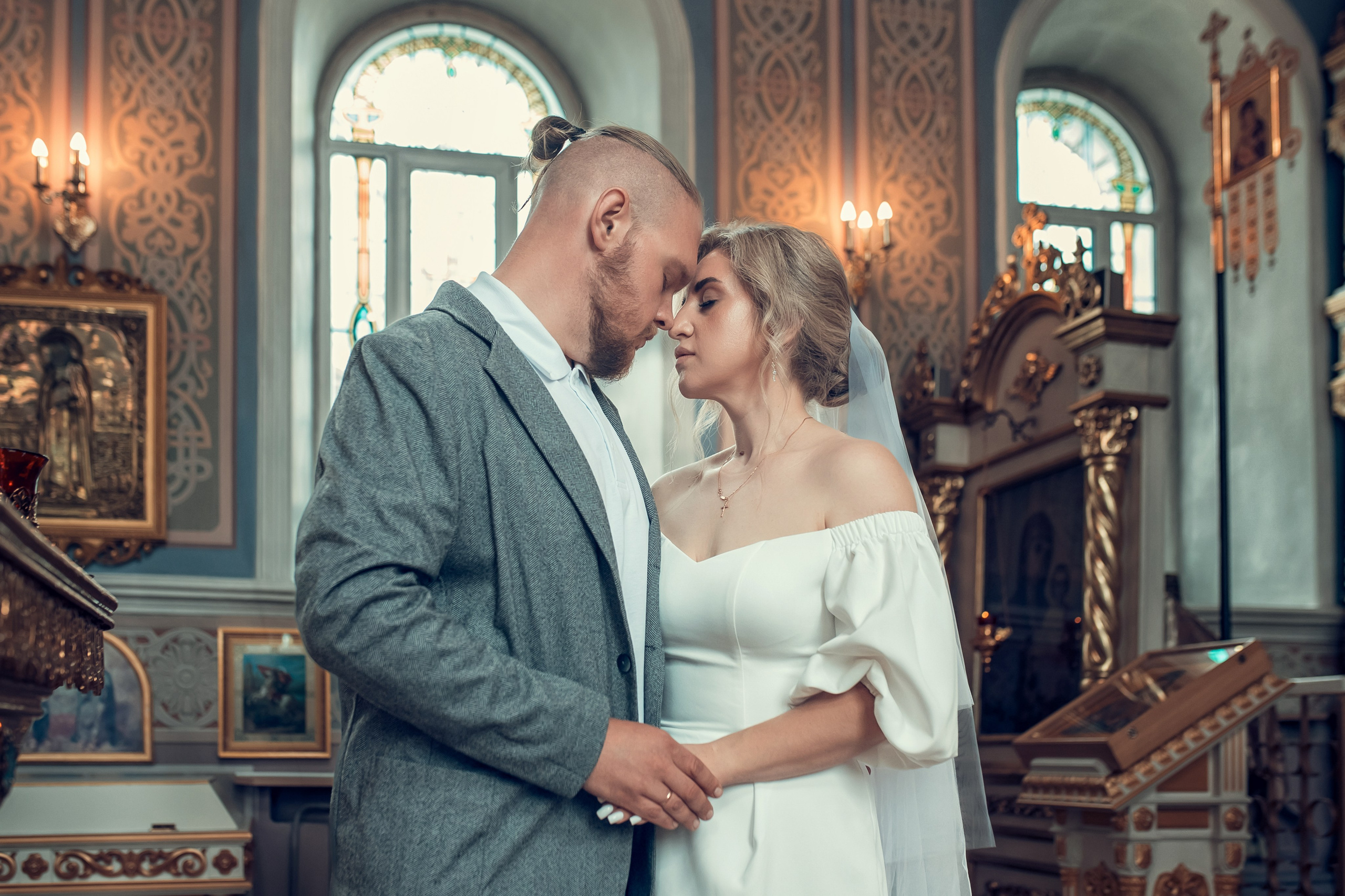 Венчание Артема и Ксении. Екатерина Крапивина фотограф церковных Таинств в Нижний Новгороде